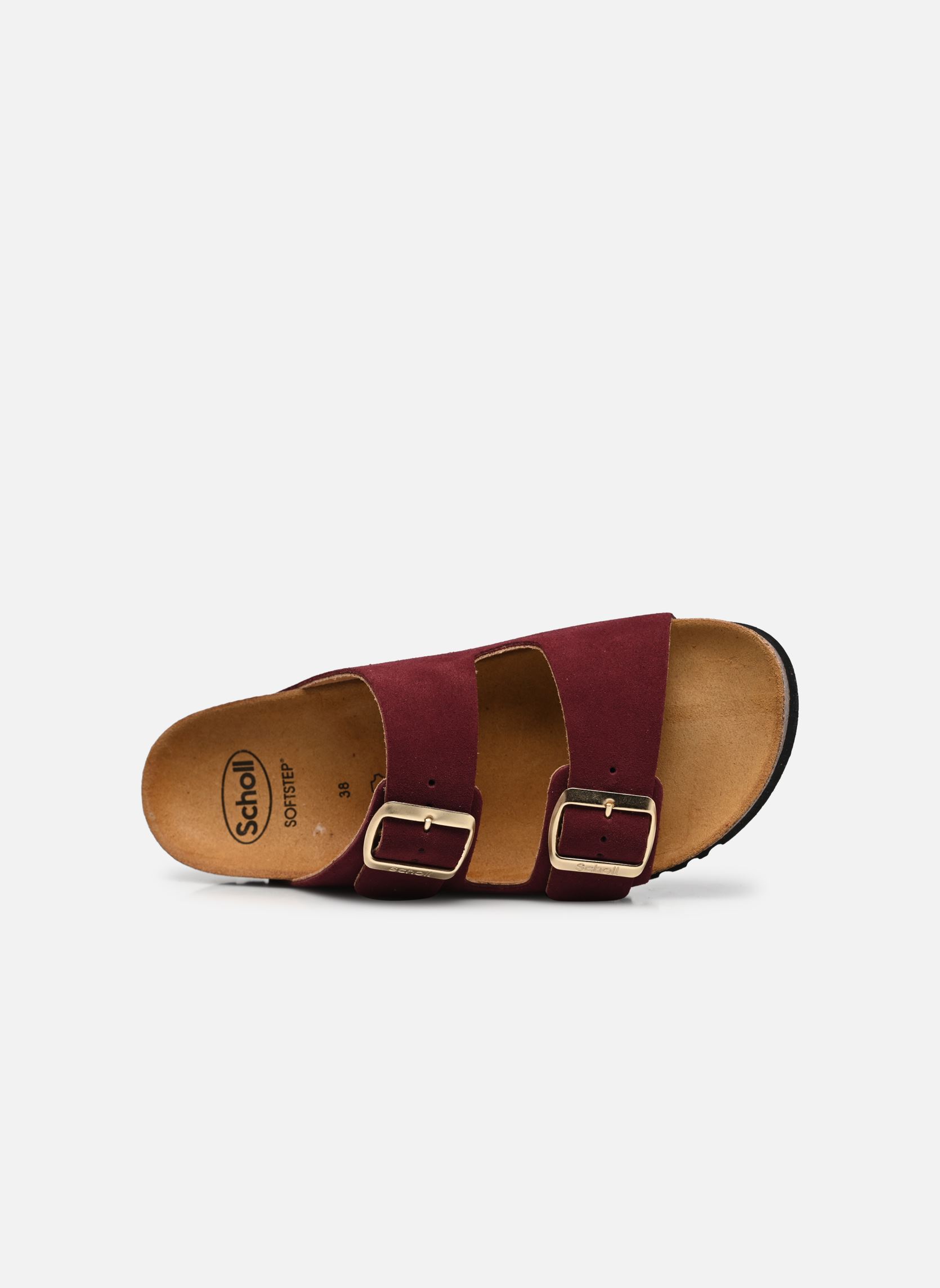 Pantoletten JOSEPHINE COLLECTION damen bordeaux Scholl Pantoletten JOSEPHINE COLLECTION damen bordeaux Wine Suede