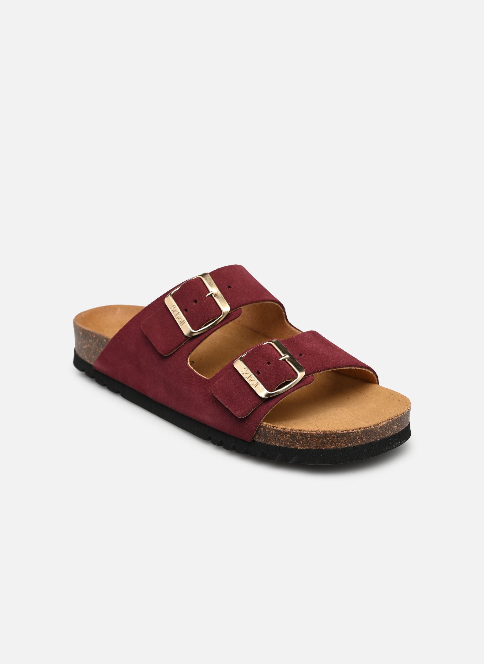 Pantoletten JOSEPHINE COLLECTION damen bordeaux Scholl Pantoletten JOSEPHINE COLLECTION damen bordeaux Wine Suede