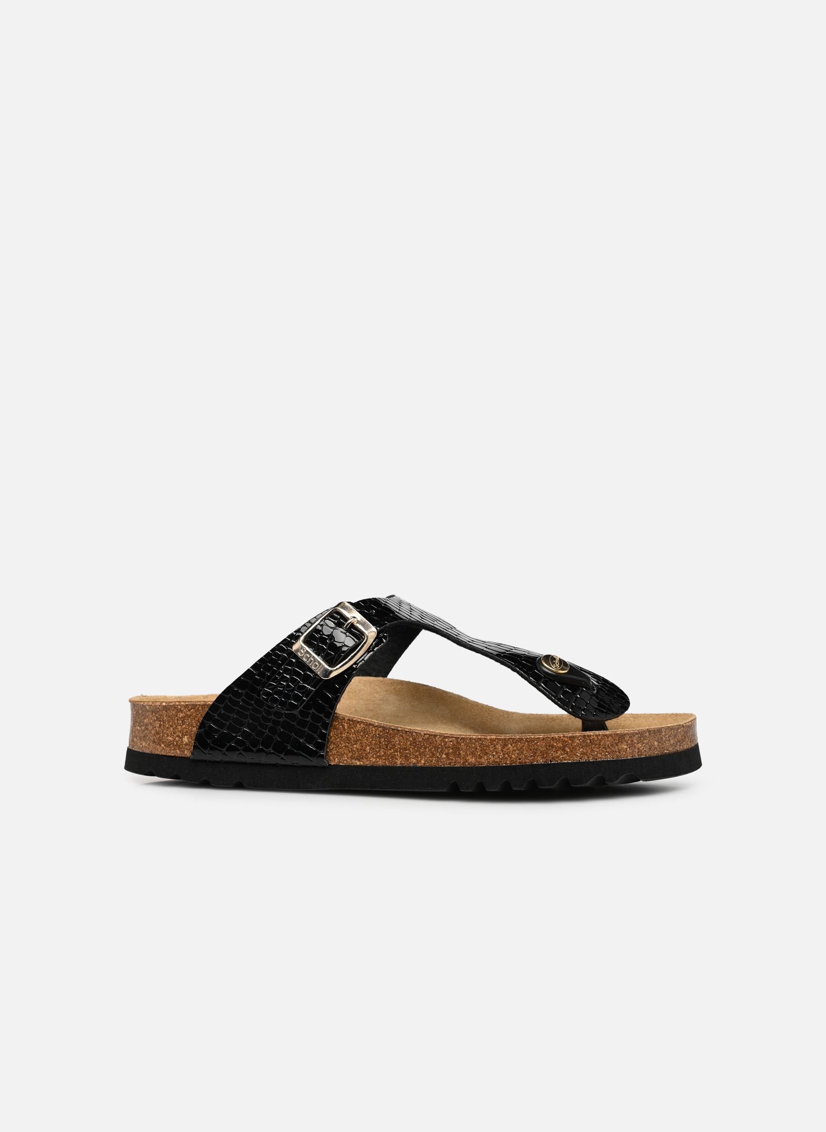 Sandalen NICOLE COLLECTION dames zwart Scholl Sandalen NICOLE COLLECTION dames zwart Croco Black
