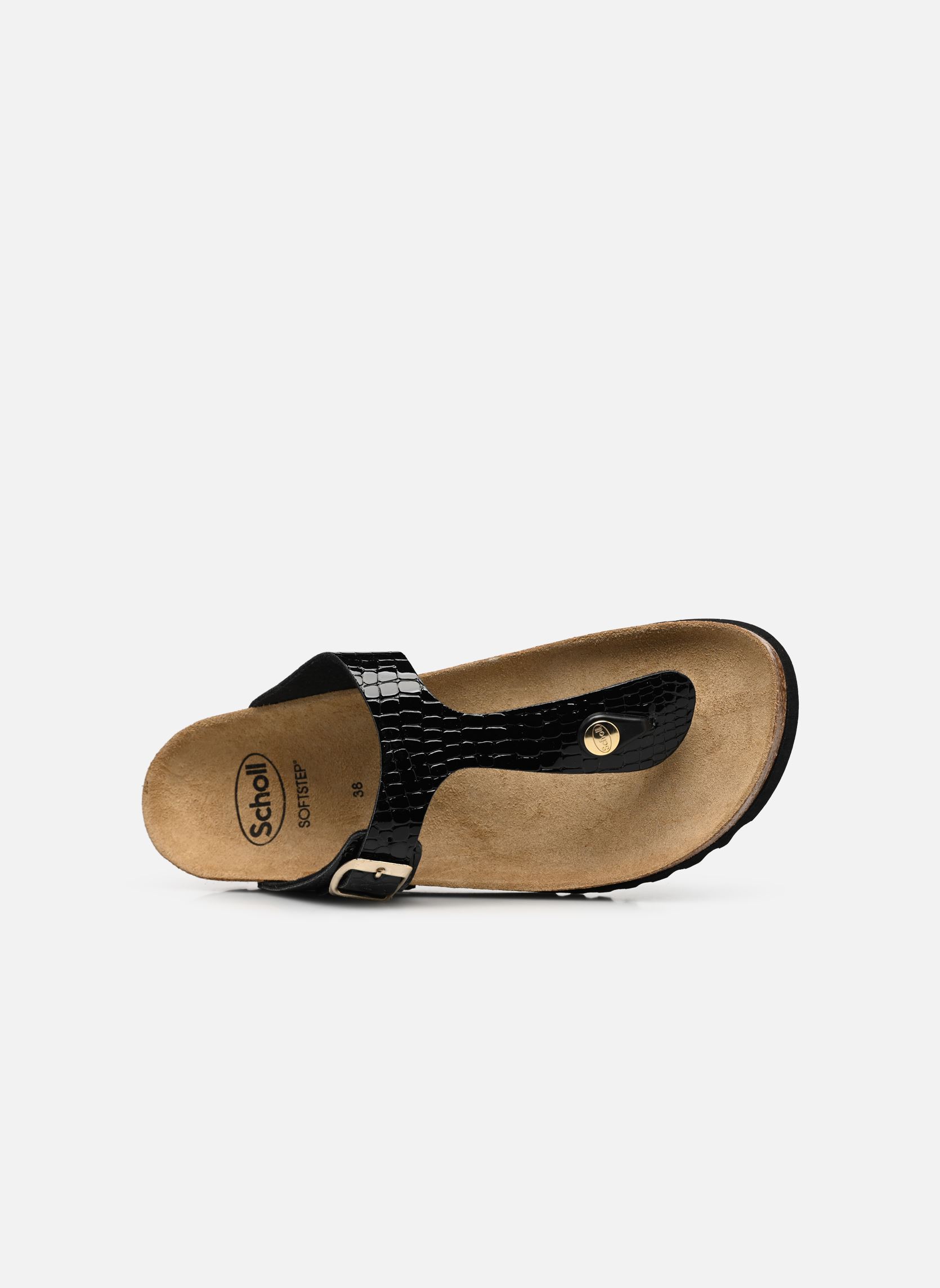 Sandalen NICOLE COLLECTION dames zwart Scholl Sandalen NICOLE COLLECTION dames zwart Croco Black