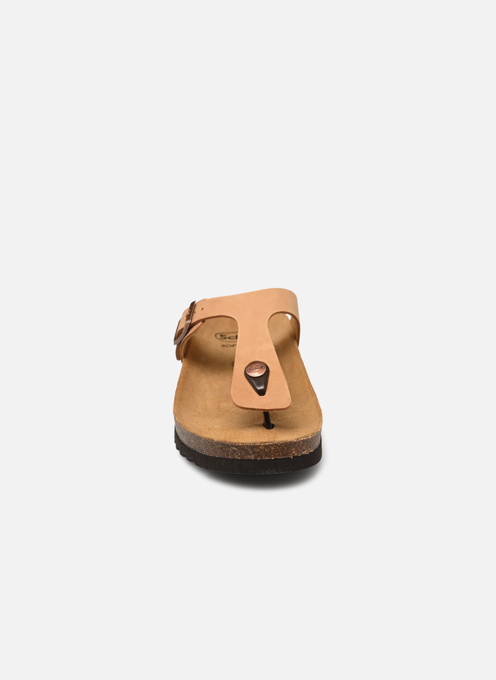 Sandales NICOLE COLLECTION femme beige Scholl Sandales NICOLE COLLECTION femme beige Caramel nubuck