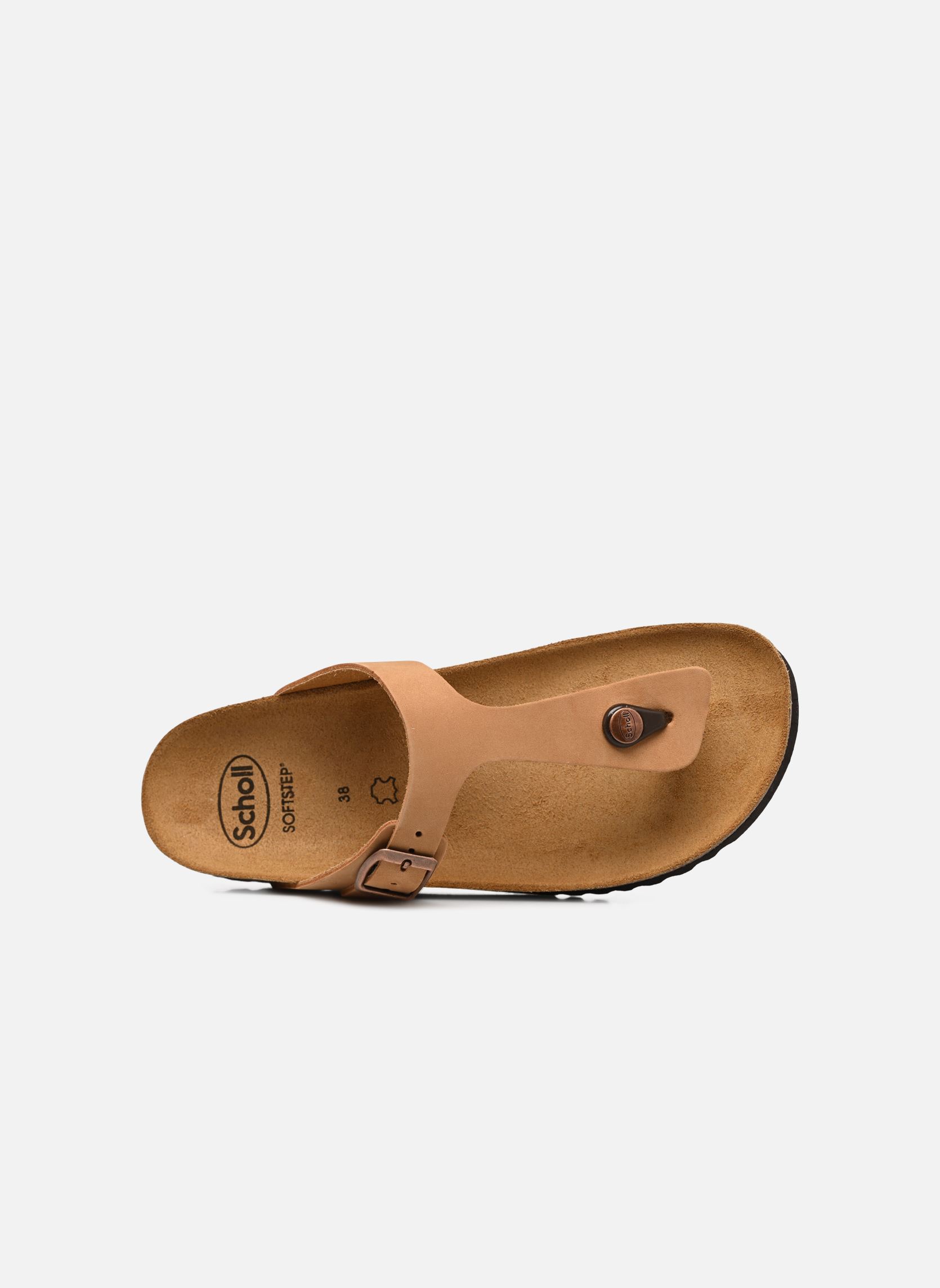 Sandales NICOLE COLLECTION femme beige Scholl Sandales NICOLE COLLECTION femme beige Caramel nubuck