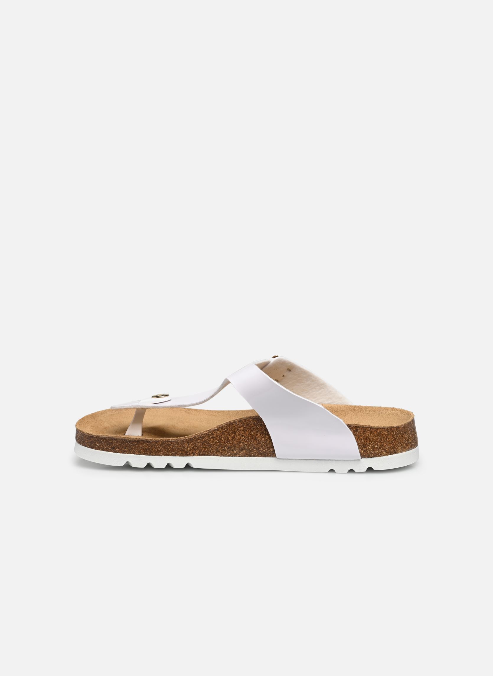 Sandalen NICOLE COLLECTION damen weiß Scholl Sandalen NICOLE COLLECTION damen weiß White Vernis