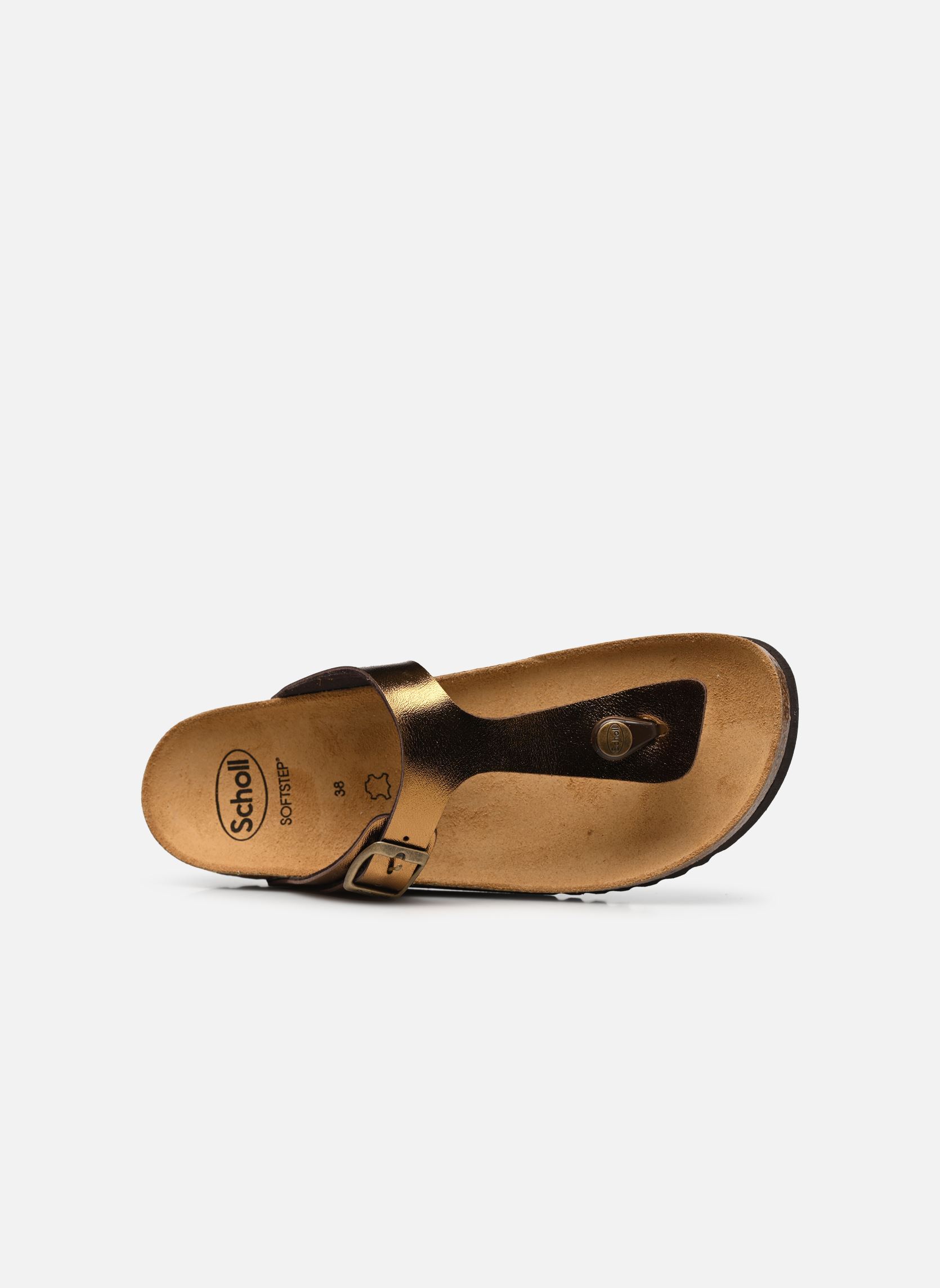 Sandalen NICOLE COLLECTION damen gold und bronze Scholl Sandalen NICOLE COLLECTION damen gold und bronze Bronze Laminé