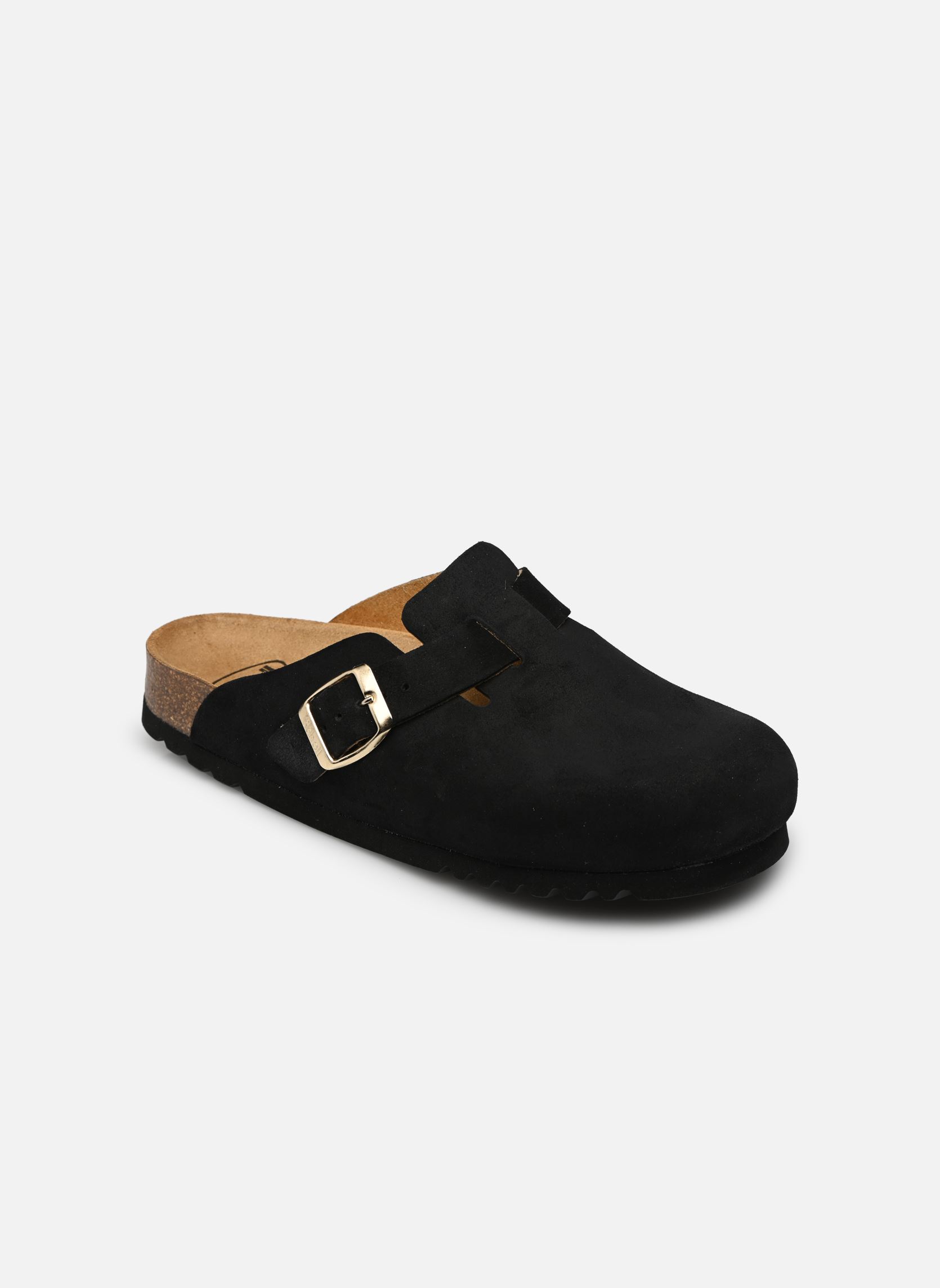 Mules FAE COLLECTION femme noir Scholl Mules FAE COLLECTION femme noir BLACK SUEDE