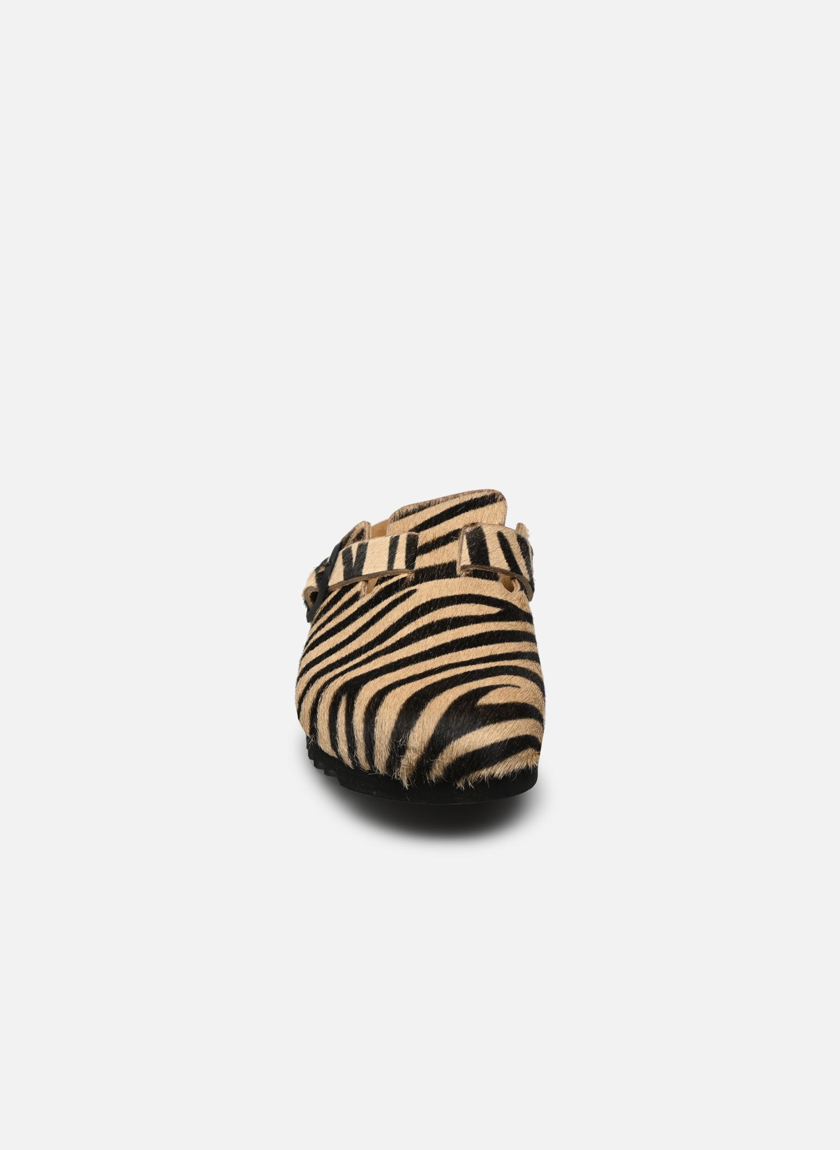 Pantoletten FAE COLLECTION damen schwarz Scholl Pantoletten FAE COLLECTION damen schwarz ZEBRA BEIGE/BLACK