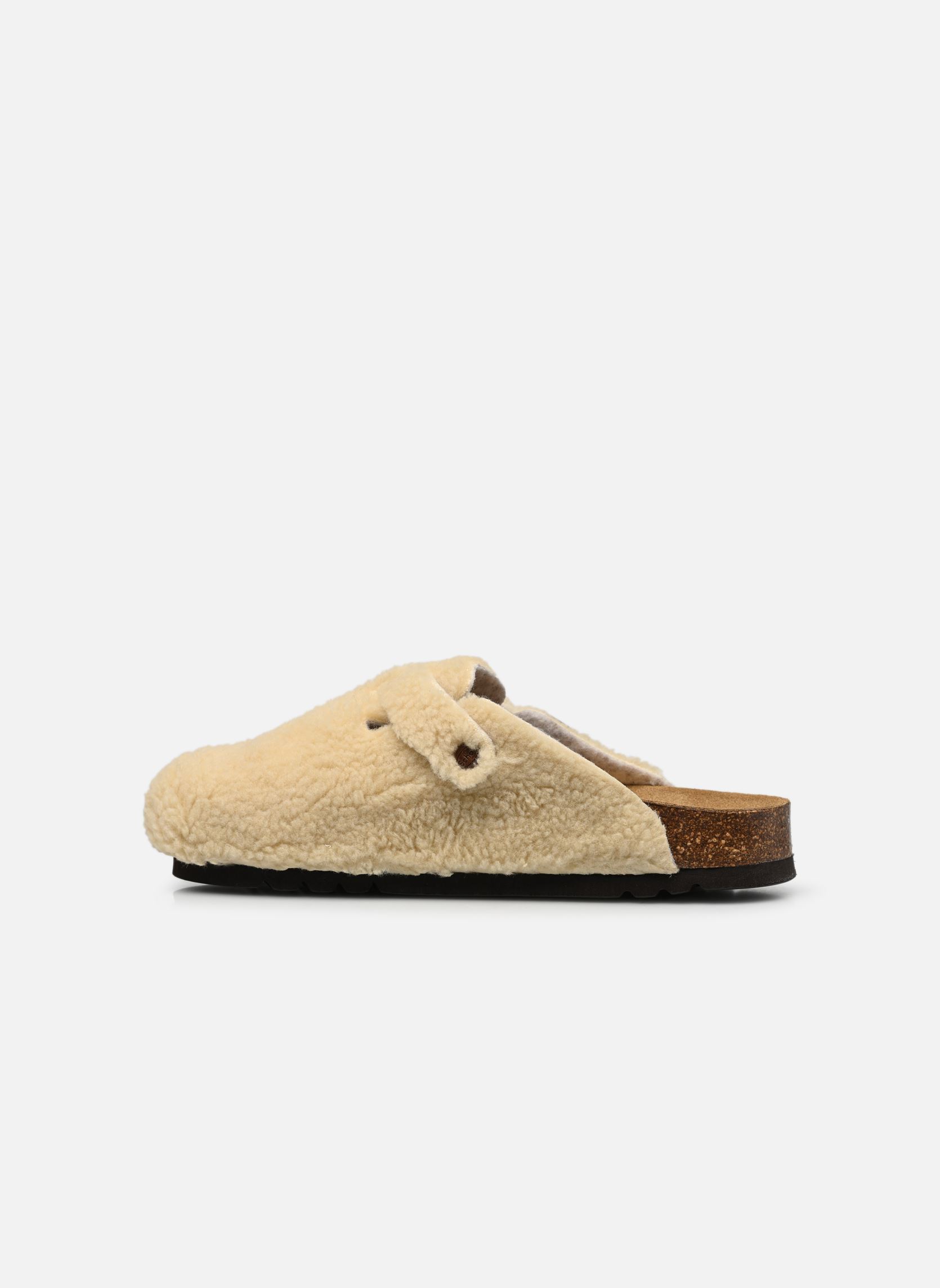 Pantoletten FAE COLLECTION damen weiß Scholl Pantoletten FAE COLLECTION damen weiß BEIGE FUR