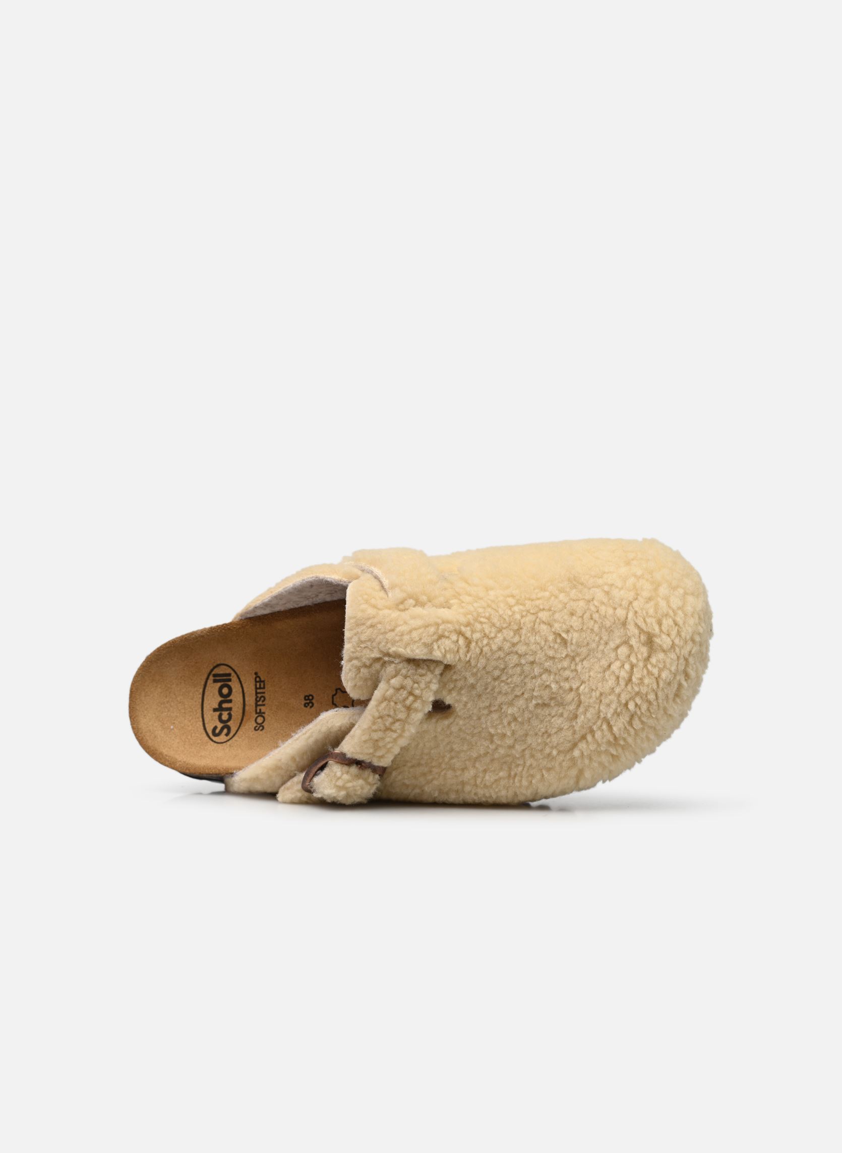 Pantoletten FAE COLLECTION damen weiß Scholl Pantoletten FAE COLLECTION damen weiß BEIGE FUR