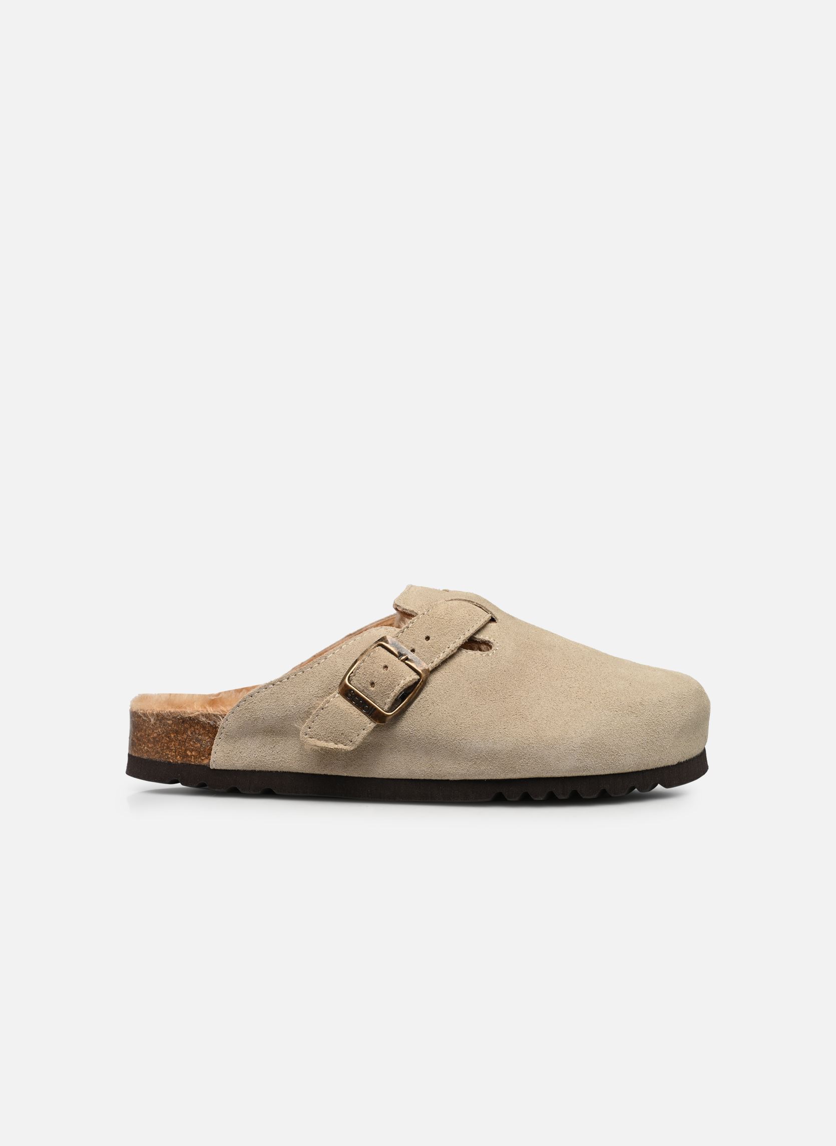 Pantoletten FAE COLLECTION damen beige Scholl Pantoletten FAE COLLECTION damen beige BEIGE SUEDE