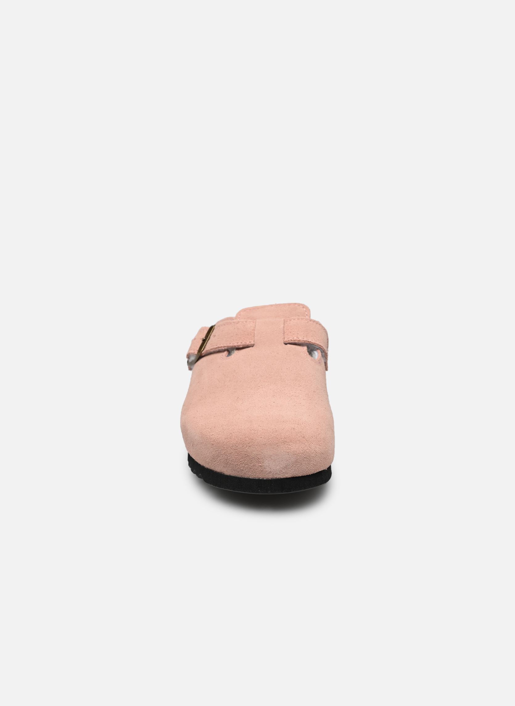 Mules FAE COLLECTION femme rose Scholl Mules FAE COLLECTION femme rose DUSTY PINK SUEDE / SHEEPSKIN