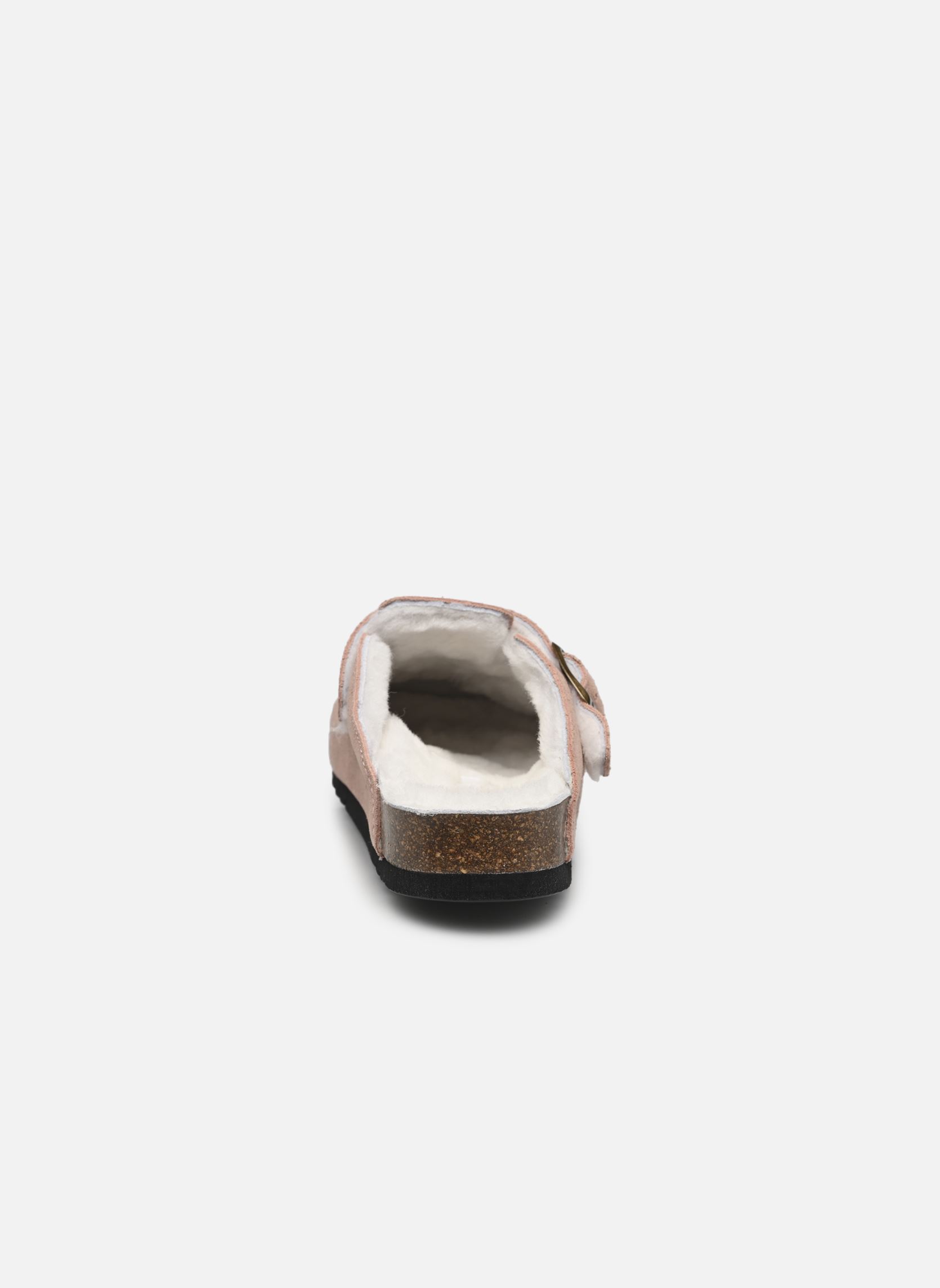 Mules FAE COLLECTION femme rose Scholl Mules FAE COLLECTION femme rose DUSTY PINK SUEDE / SHEEPSKIN