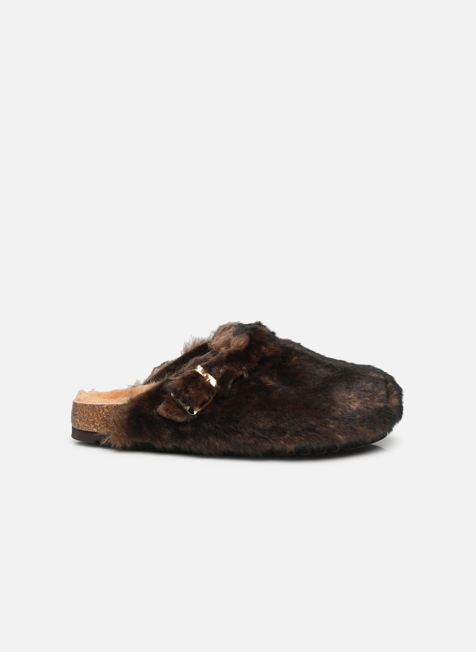 Pantoletten FAE COLLECTION damen braun Scholl Pantoletten FAE COLLECTION damen braun BROWN FUR / SHEEPSKIN