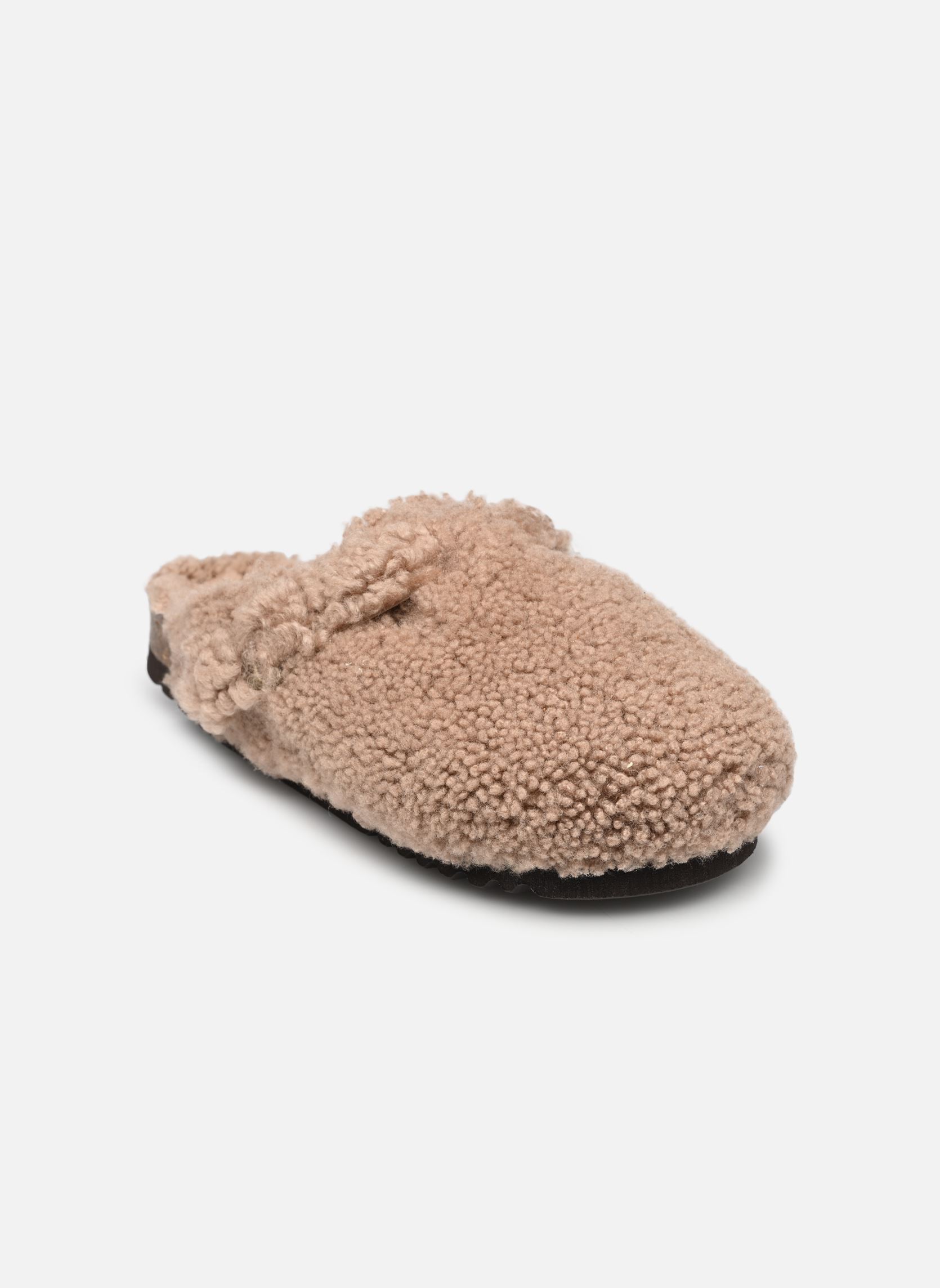 Mules FAE COLLECTION femme beige Scholl Mules FAE COLLECTION femme beige BEIGE SHEARLING
