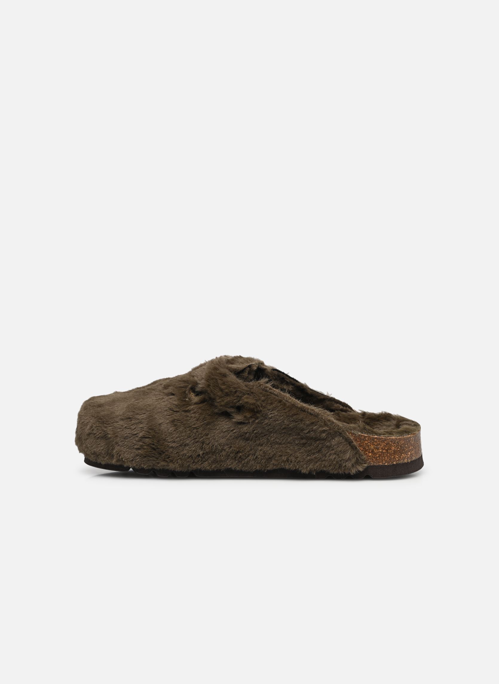 Mules FAE COLLECTION femme vert Scholl Mules FAE COLLECTION femme vert KAKI FUR G