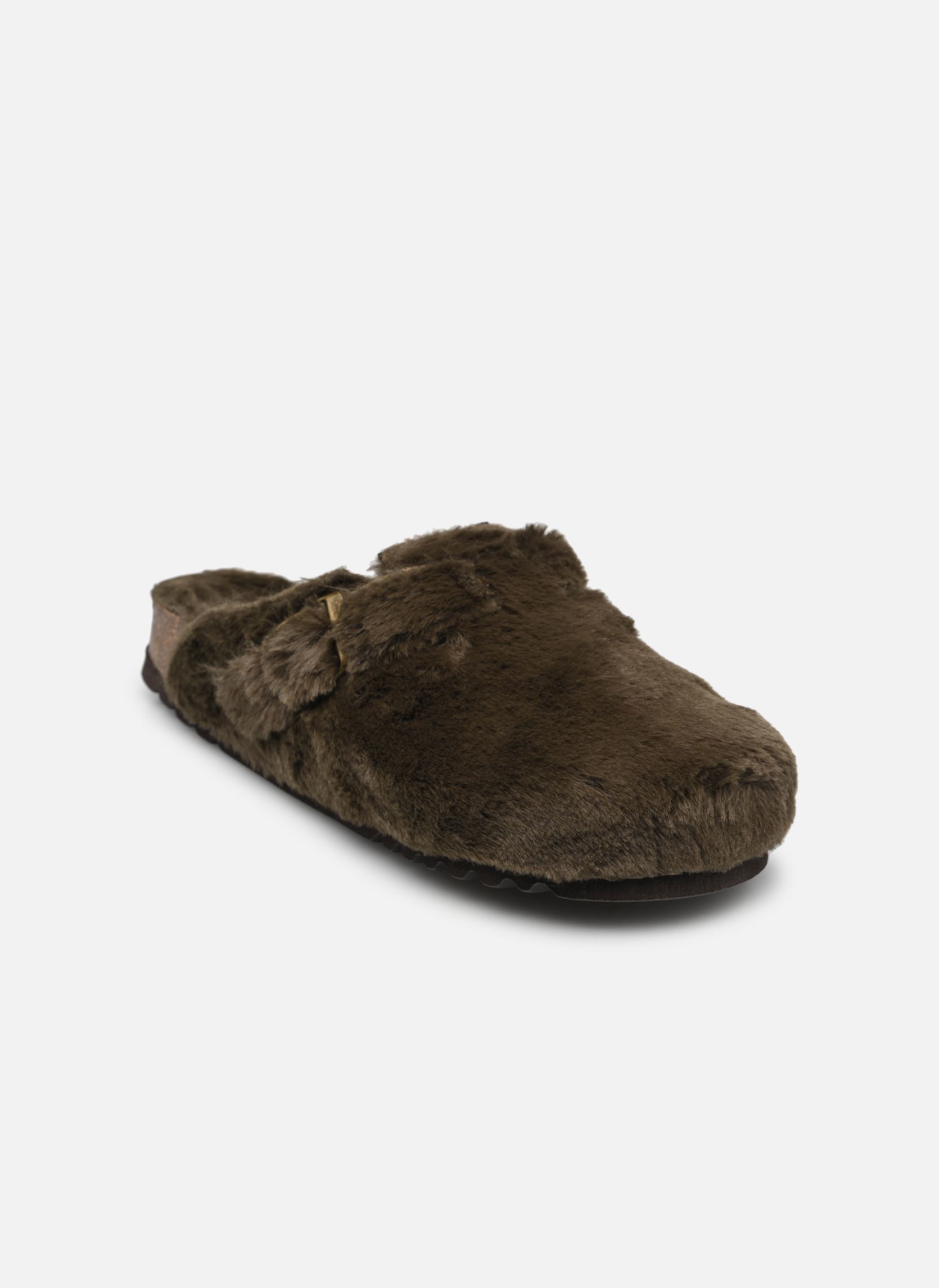 Mules FAE COLLECTION femme vert Scholl Mules FAE COLLECTION femme vert KAKI FUR G