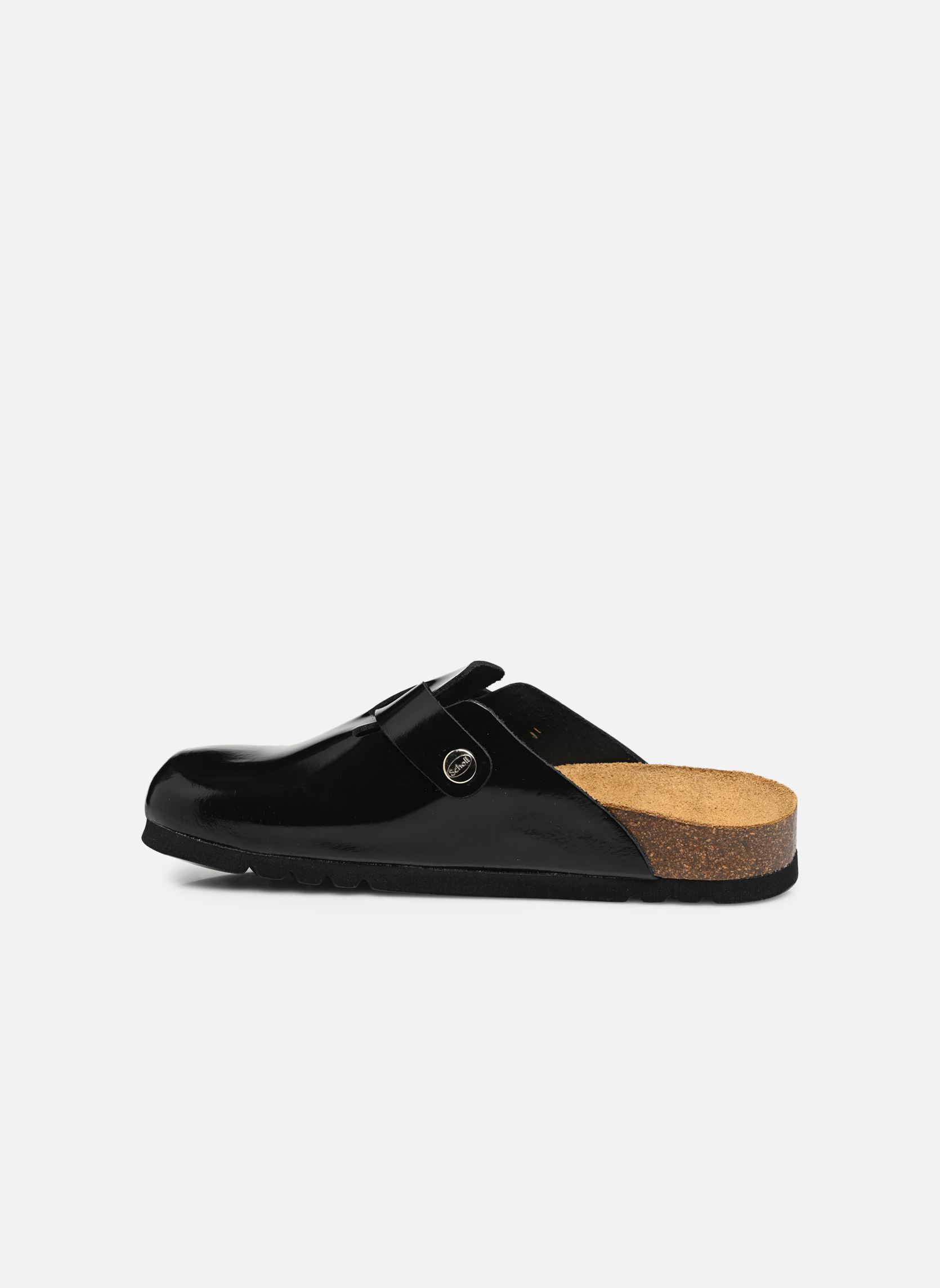 Pantoletten FAE COLLECTION damen schwarz Scholl Pantoletten FAE COLLECTION damen schwarz BLACK PATENT LEATHER