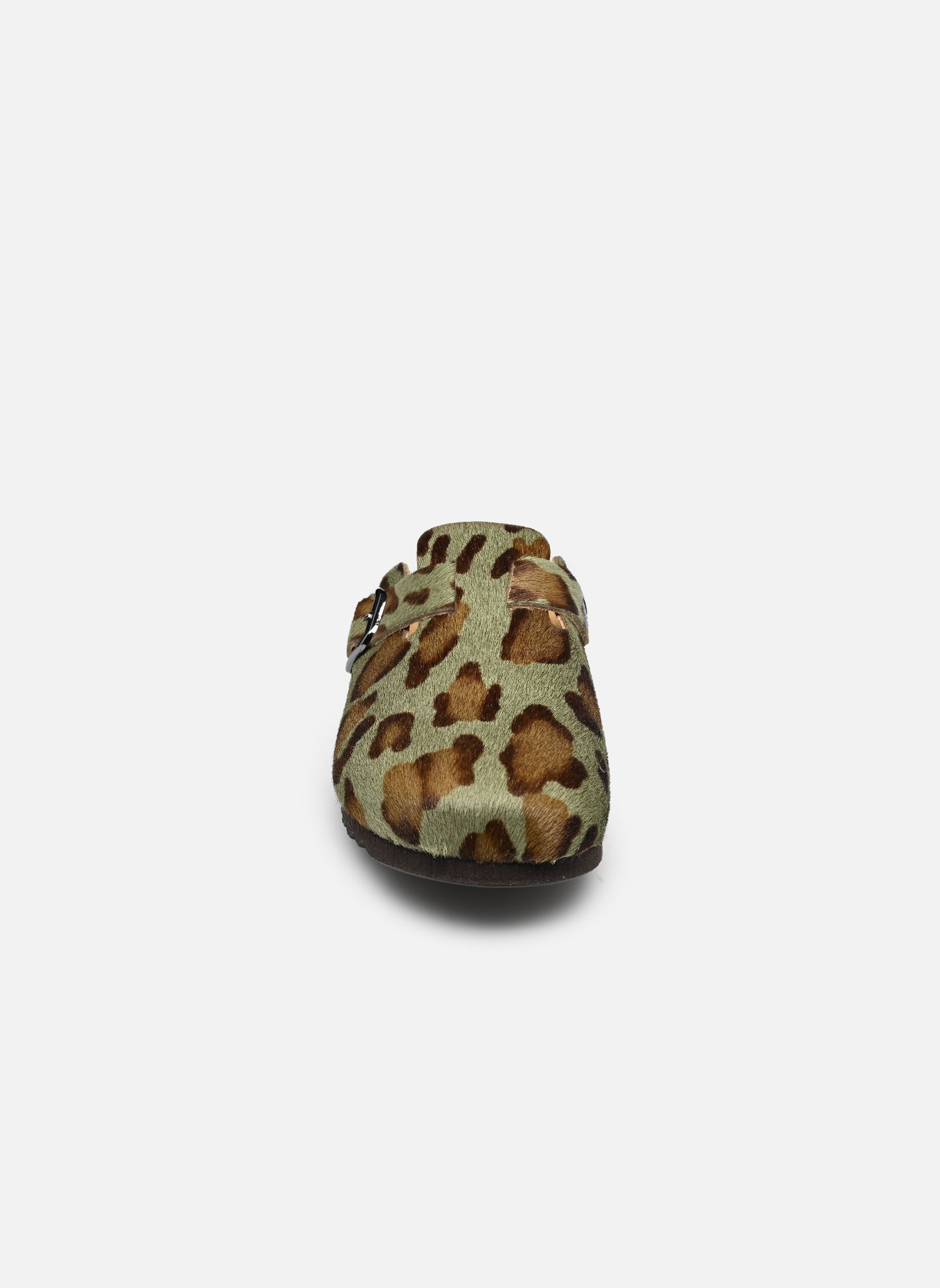 Mules FAE COLLECTION femme multicolore Scholl Mules FAE COLLECTION femme multicolore LEOPARD / OLIVE