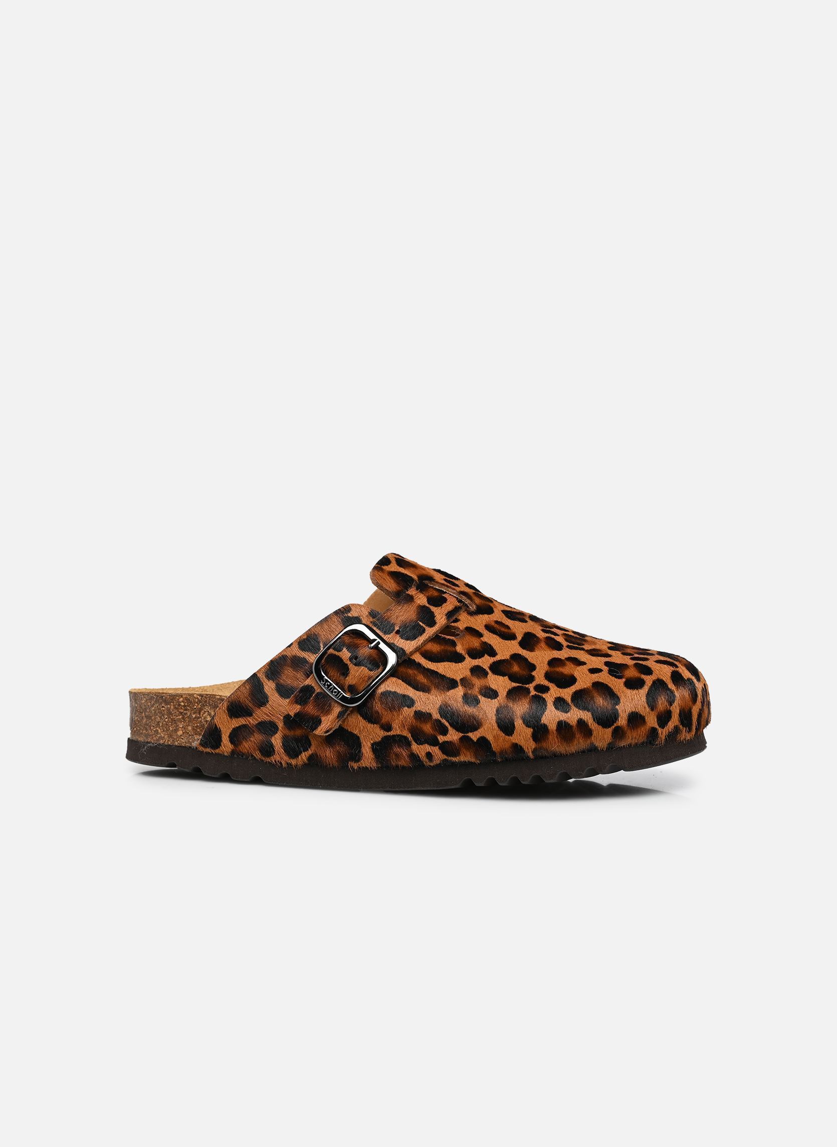 Mules FAE COLLECTION femme multicolore Scholl Mules FAE COLLECTION femme multicolore LEOPARD / BROWN