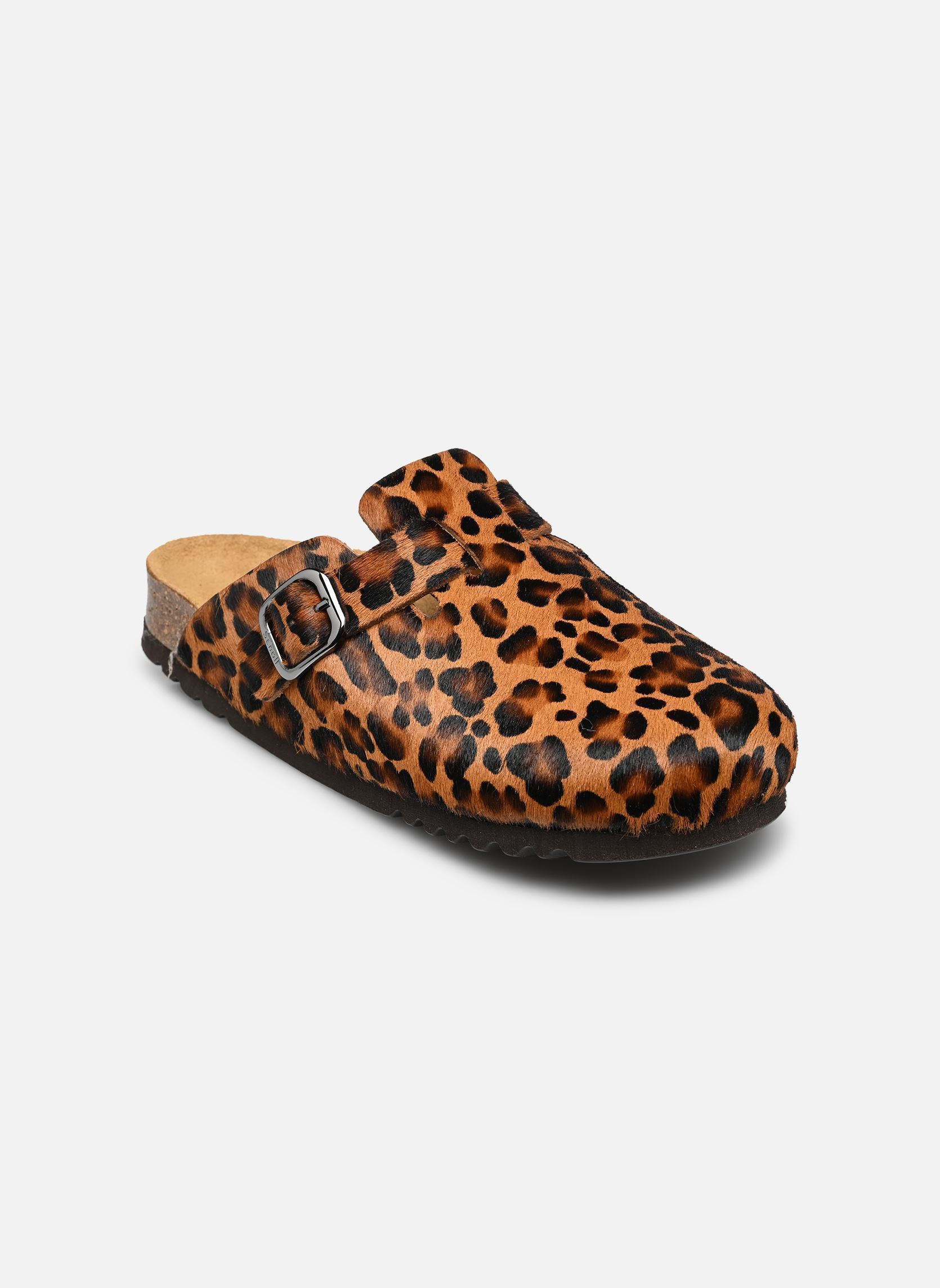 Mules FAE COLLECTION femme multicolore Scholl Mules FAE COLLECTION femme multicolore LEOPARD / BROWN