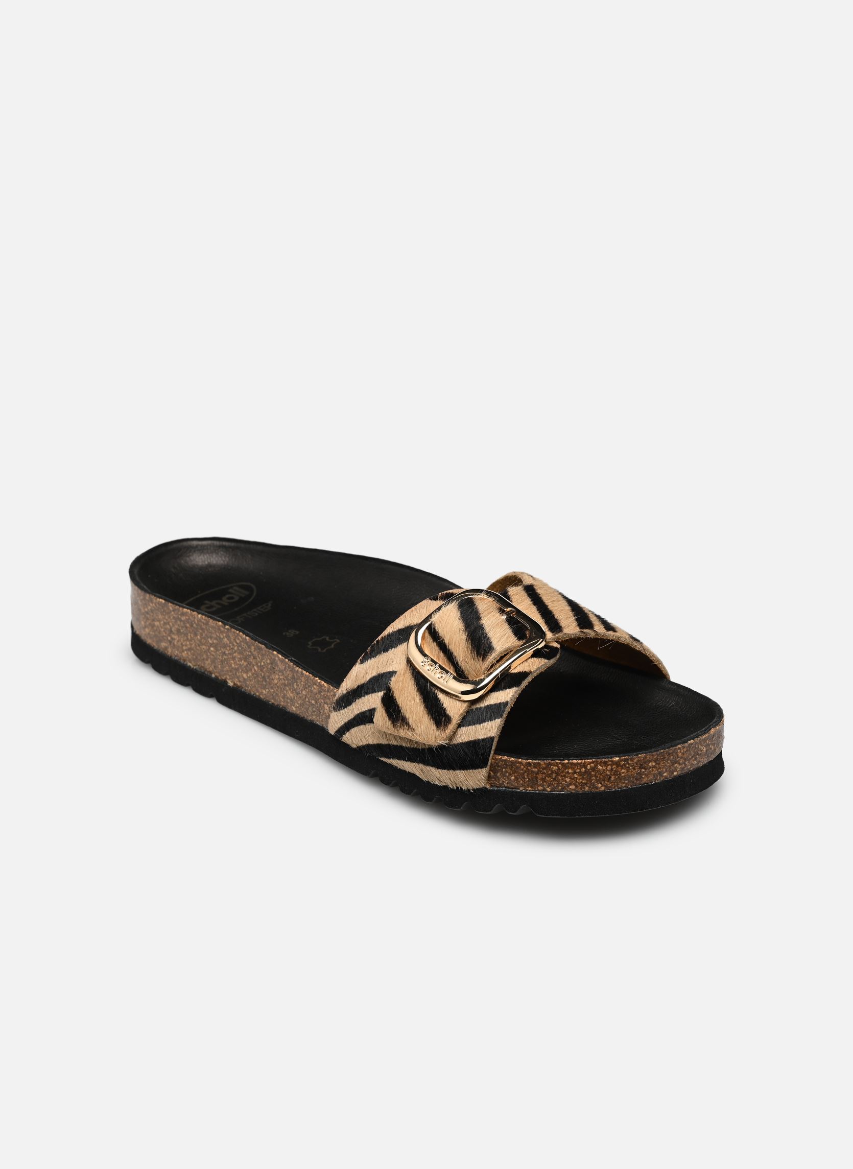 Sandales KATHLEEN COLLECTION femme noir Scholl Sandales KATHLEEN COLLECTION femme noir ZEBRA BEIGE/BLACK