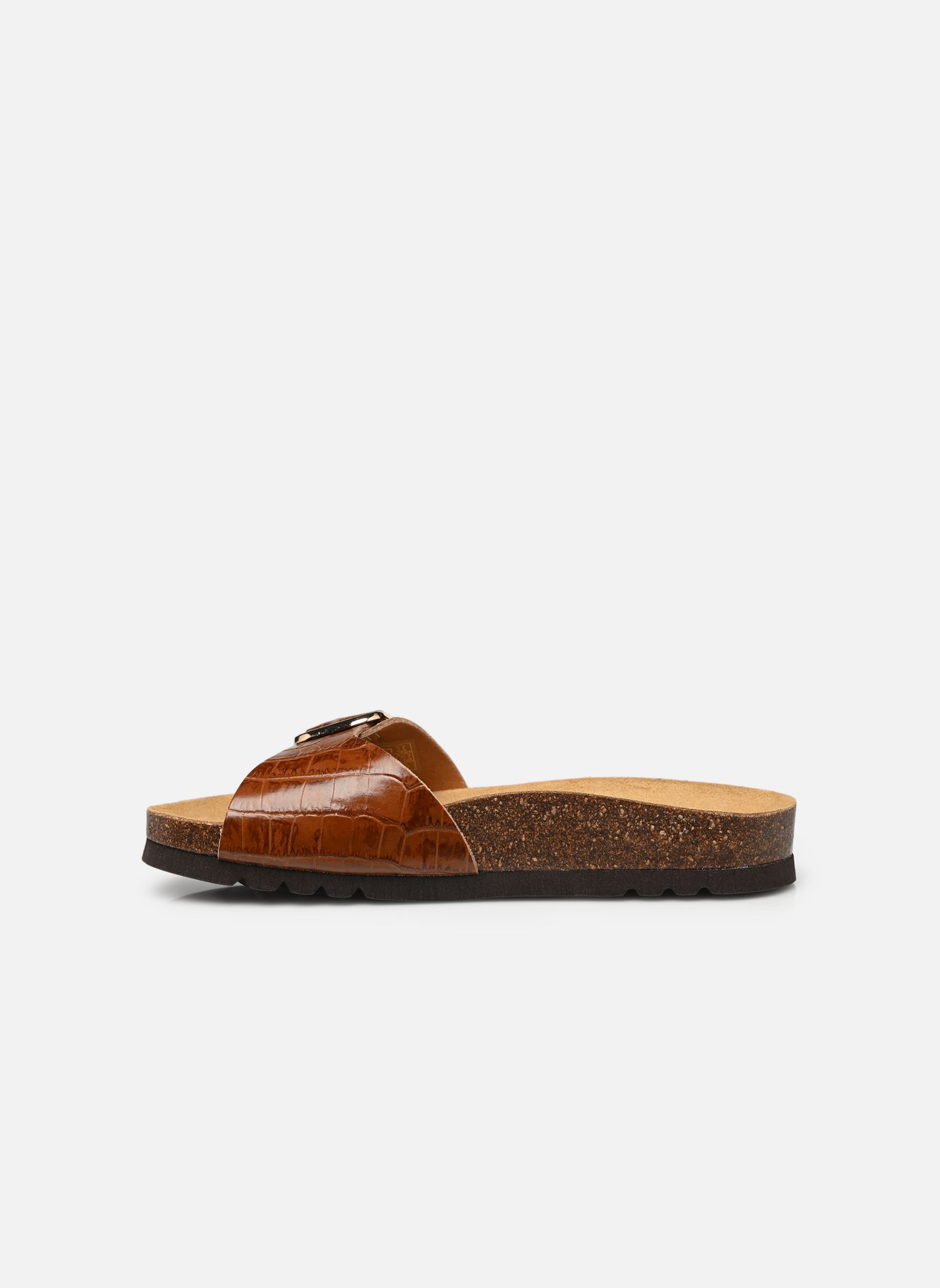 Sandales KATHLEEN COLLECTION femme marron Scholl Sandales KATHLEEN COLLECTION femme marron COGNAC CROCO