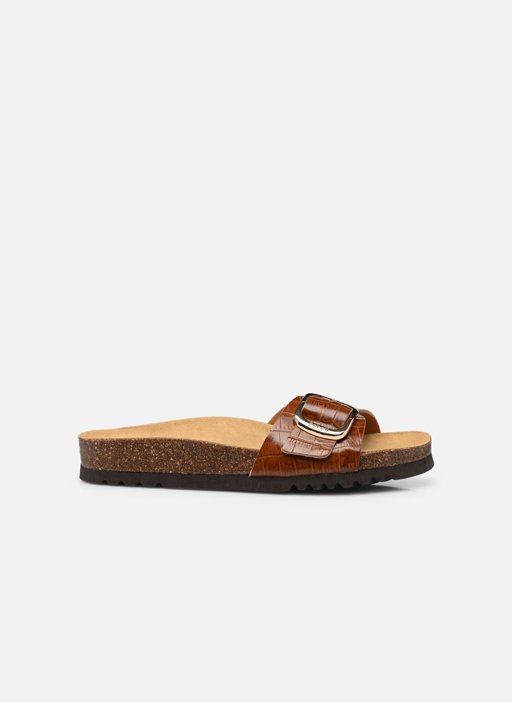 Sandales KATHLEEN COLLECTION femme marron Scholl Sandales KATHLEEN COLLECTION femme marron COGNAC CROCO