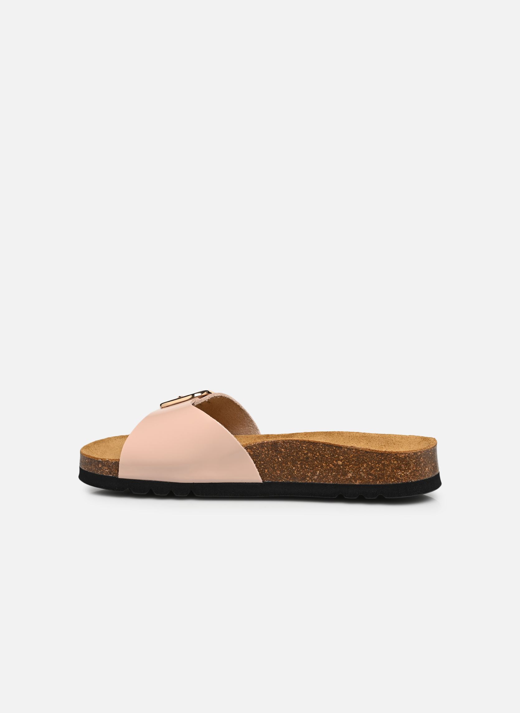 Sandalen KATHLEEN COLLECTION damen beige Scholl Sandalen KATHLEEN COLLECTION damen beige NUDE PATENT LEATHER