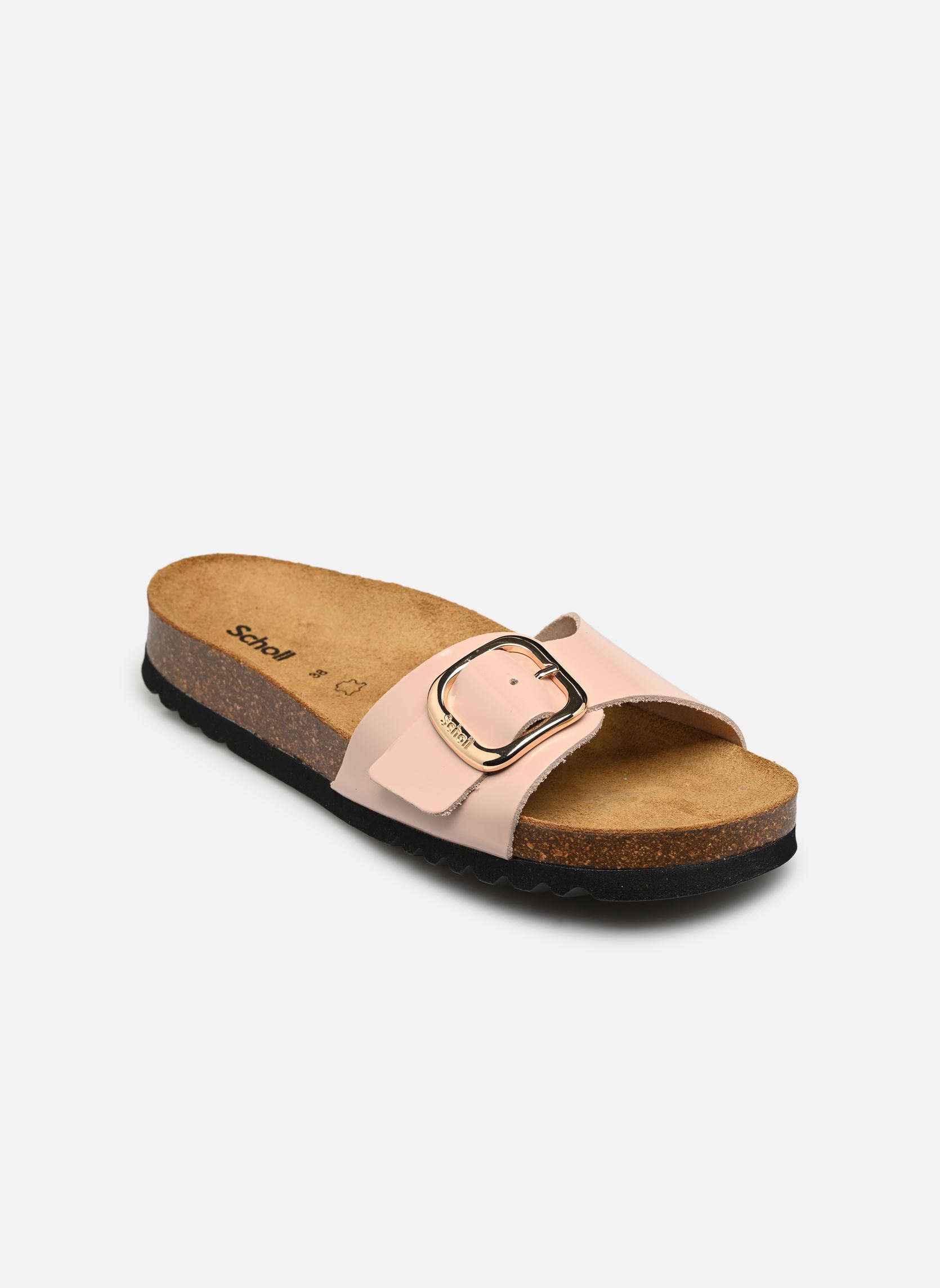 Sandalen KATHLEEN COLLECTION damen beige Scholl Sandalen KATHLEEN COLLECTION damen beige NUDE PATENT LEATHER