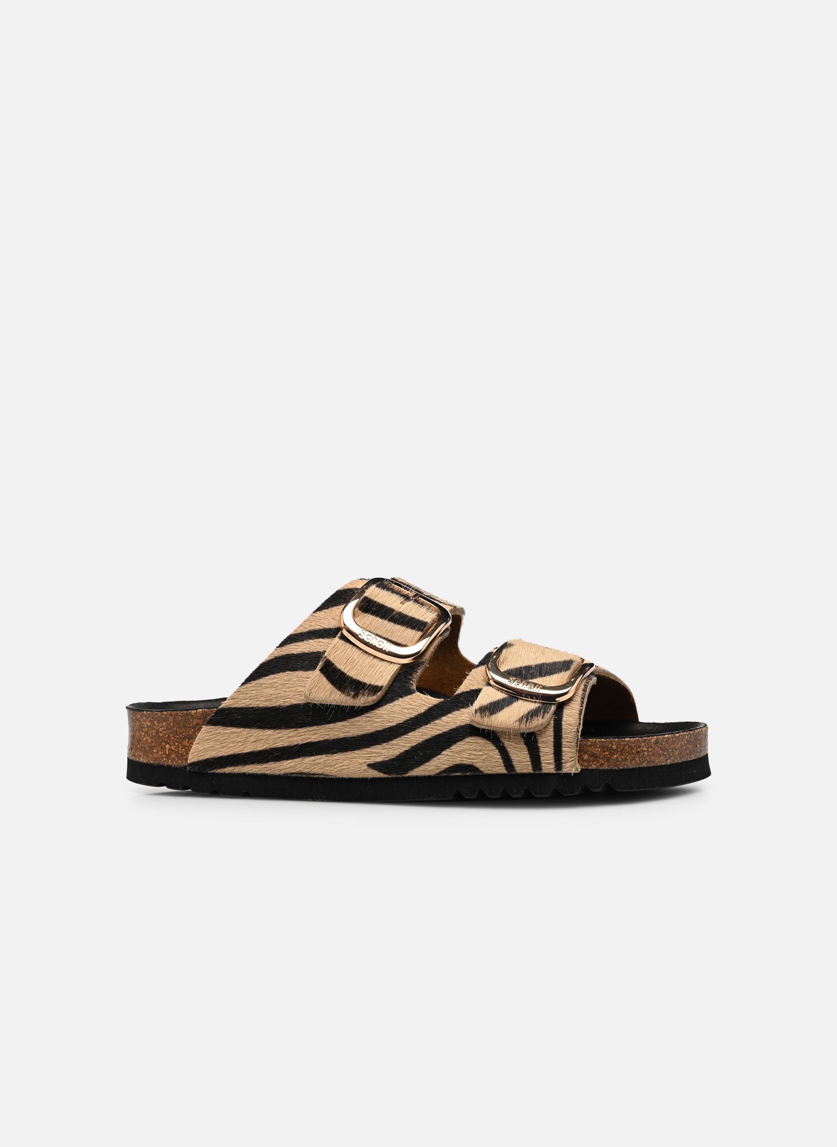 Pantoletten NOELLE COLLECTION damen schwarz Scholl Pantoletten NOELLE COLLECTION damen schwarz ZEBRA BEIGE/BLACK
