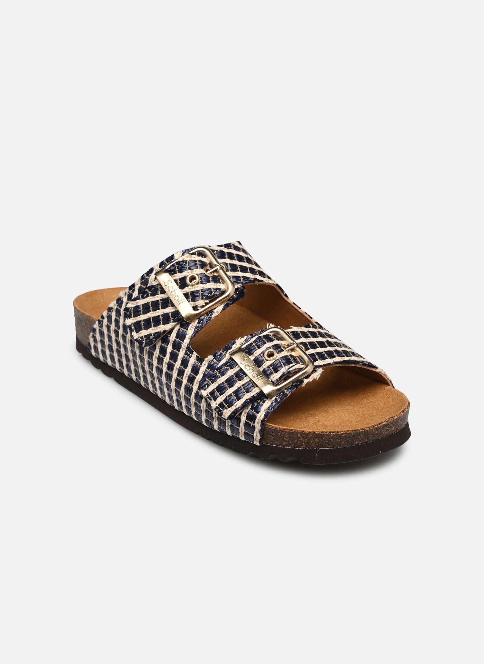 Mules NOELLE COLLECTION femme multicolore Scholl Mules NOELLE COLLECTION femme multicolore BLUE RAFFIA