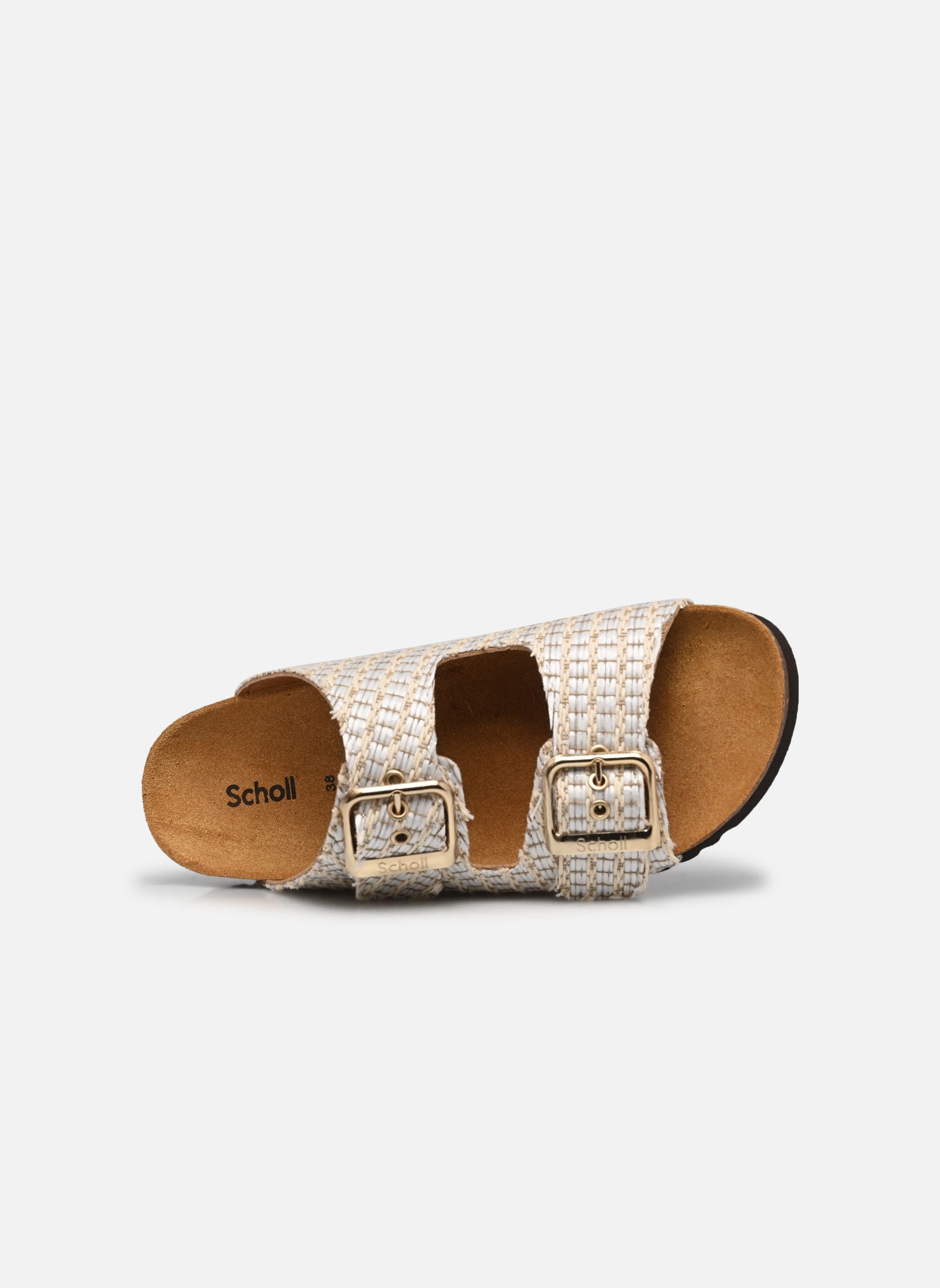 Pantoletten NOELLE COLLECTION damen weiß Scholl Pantoletten NOELLE COLLECTION damen weiß WHITE RAFFIA