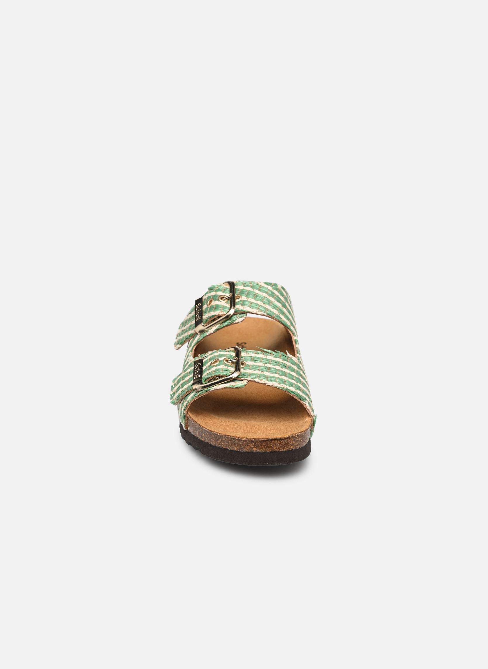 Pantoletten NOELLE COLLECTION damen grün Scholl Pantoletten NOELLE COLLECTION damen grün GREEN RAFFIA