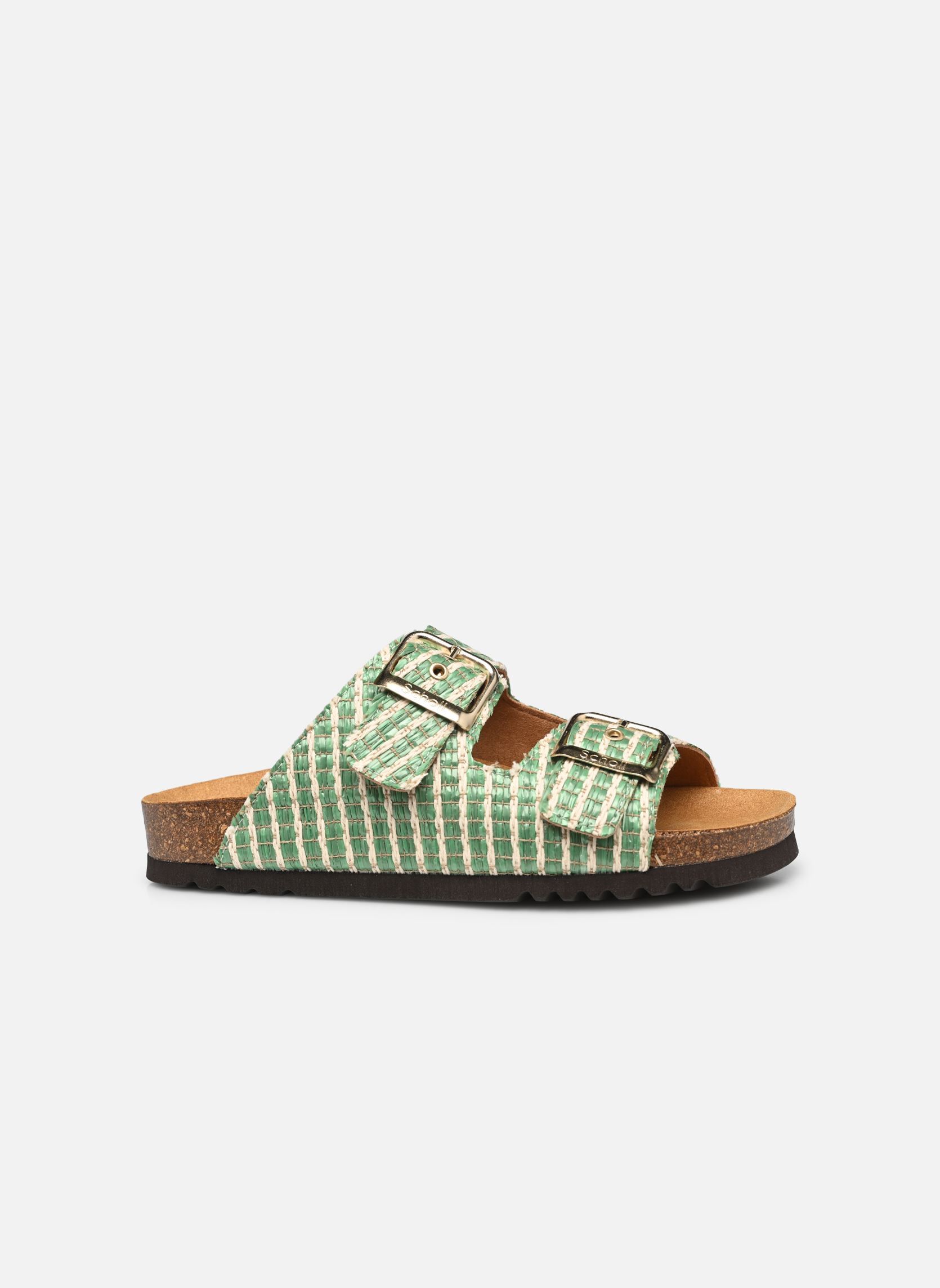 Pantoletten NOELLE COLLECTION damen grün Scholl Pantoletten NOELLE COLLECTION damen grün GREEN RAFFIA