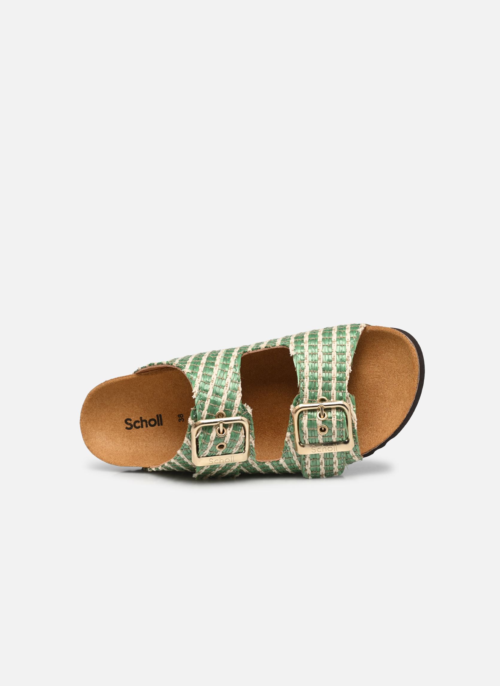 Pantoletten NOELLE COLLECTION damen grün Scholl Pantoletten NOELLE COLLECTION damen grün GREEN RAFFIA