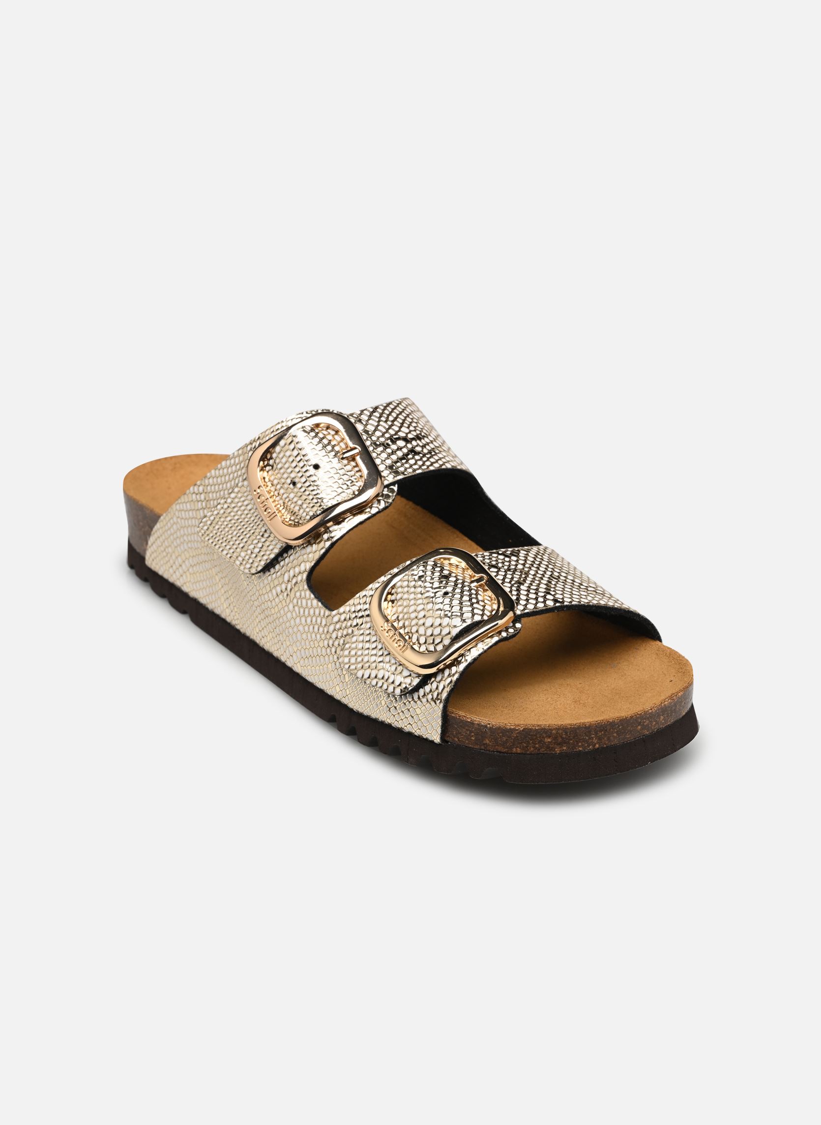 Mules NOELLE COLLECTION femme or et bronze Scholl Mules NOELLE COLLECTION femme or et bronze GOLD SYNTHETIC CORALINO