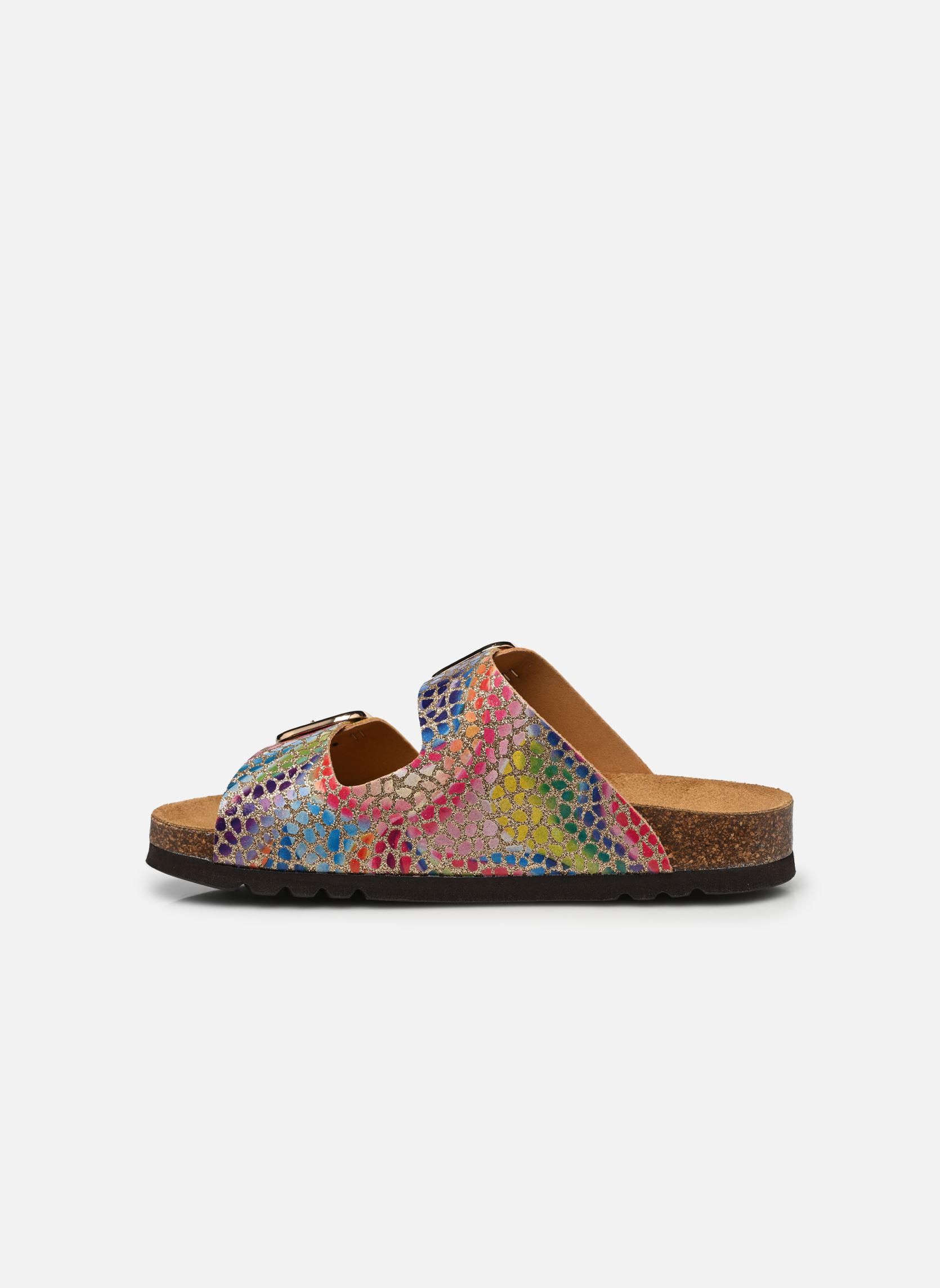 Mules NOELLE COLLECTION femme multicolore Scholl Mules NOELLE COLLECTION femme multicolore GOLD TEXTILE FANTESE