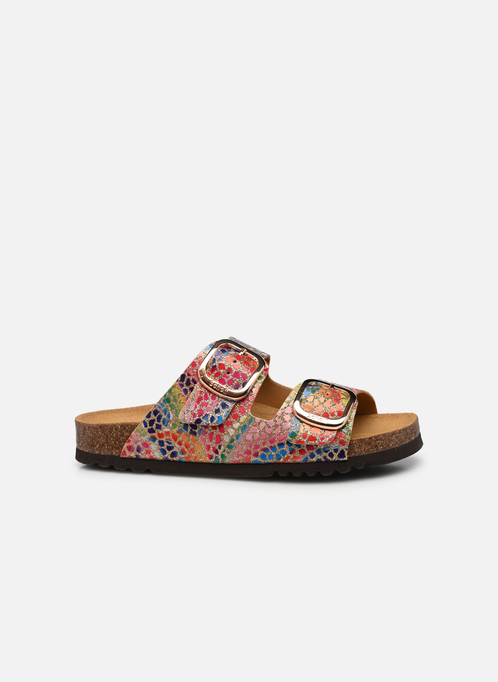 Mules NOELLE COLLECTION femme multicolore Scholl Mules NOELLE COLLECTION femme multicolore GOLD TEXTILE FANTESE