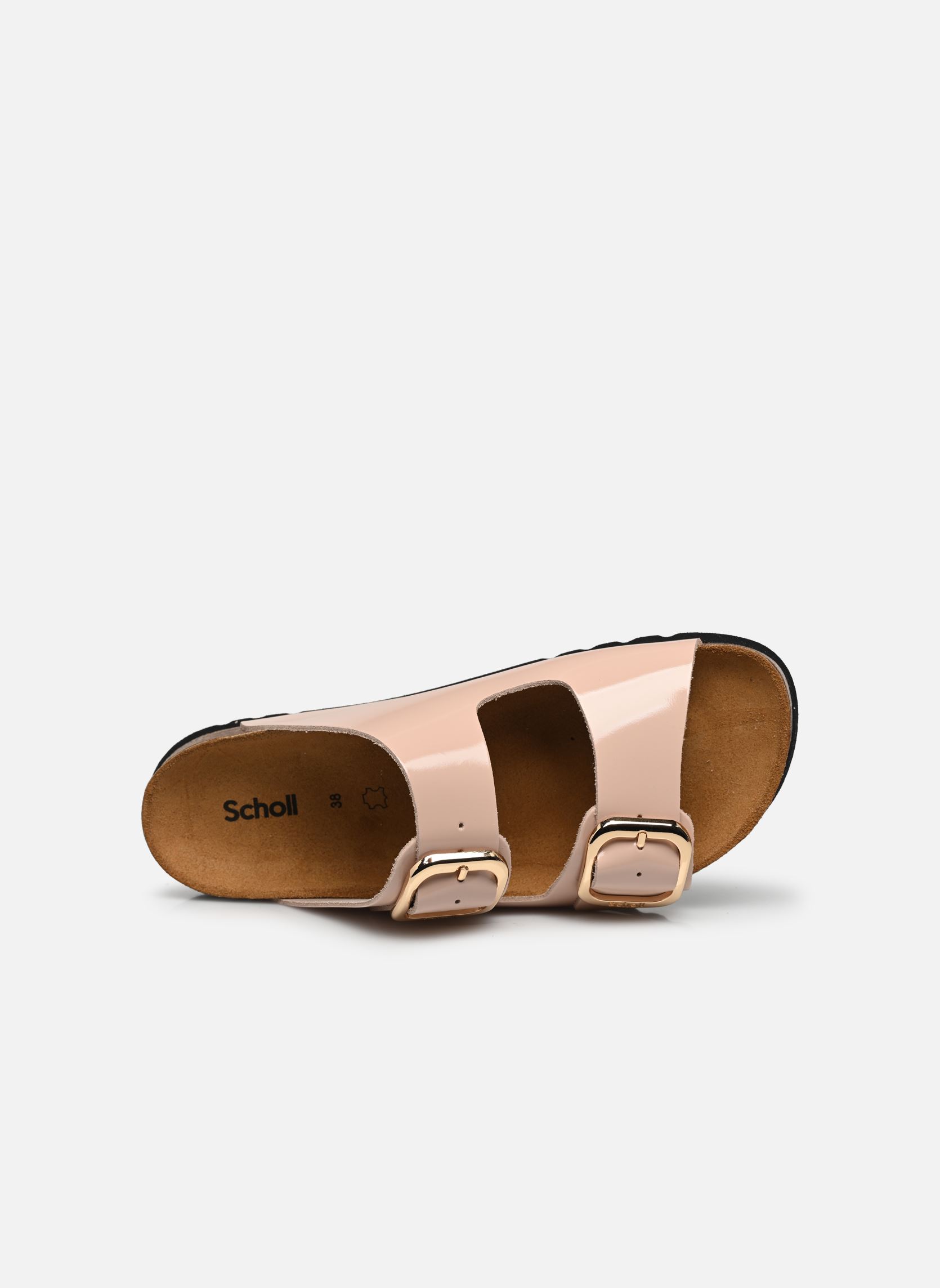 Pantoletten NOELLE COLLECTION damen beige Scholl Pantoletten NOELLE COLLECTION damen beige NUDE PATENT LEATHER