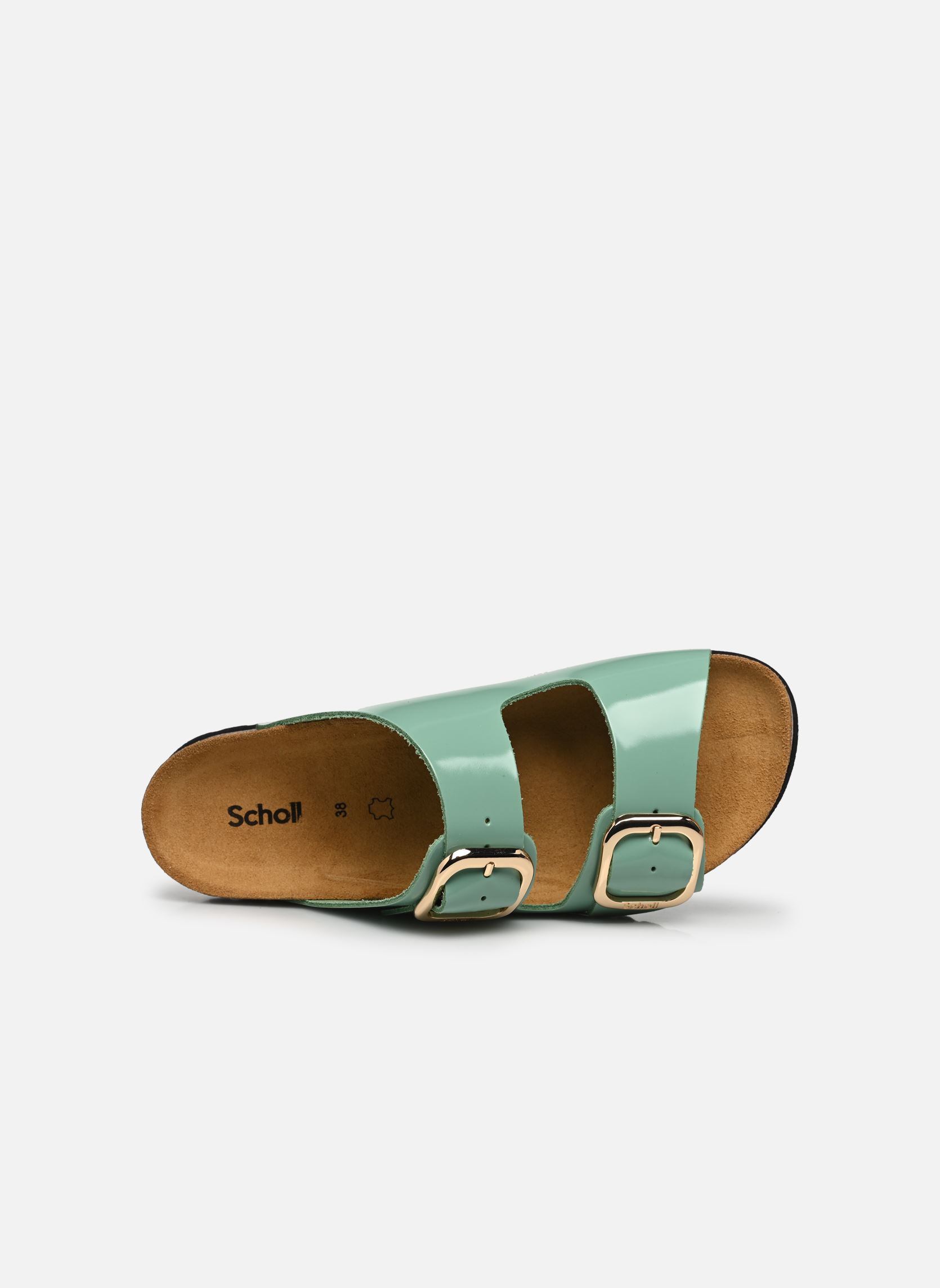 Pantofole NOELLE COLLECTION donna verde Scholl Pantofole NOELLE COLLECTION donna verde SAGE PATENT LEATHER