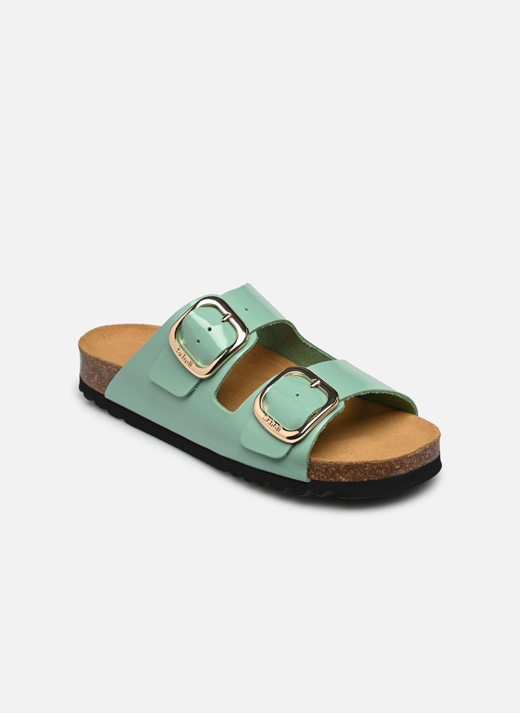 Pantofole NOELLE COLLECTION donna verde Scholl Pantofole NOELLE COLLECTION donna verde SAGE PATENT LEATHER