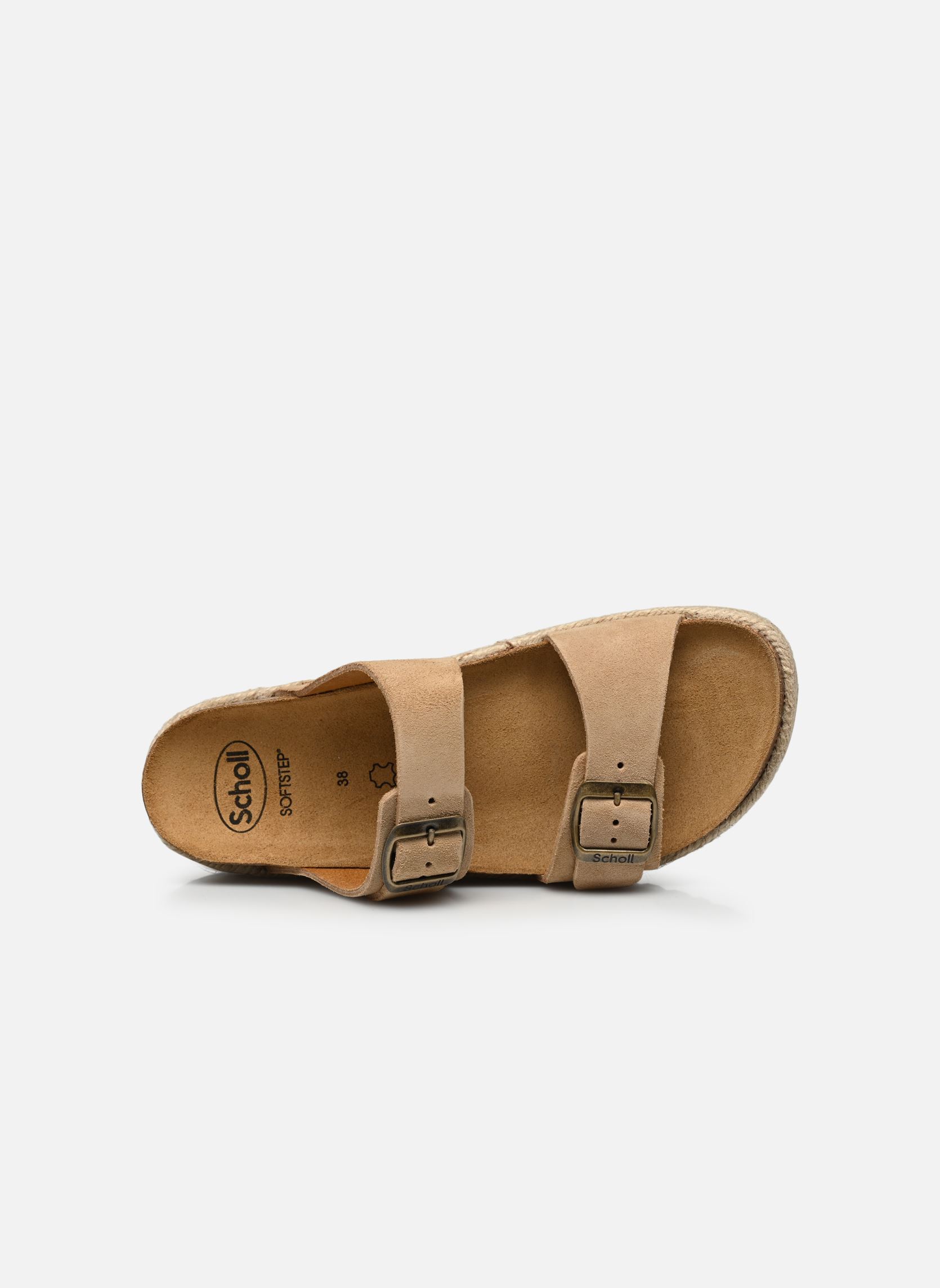 Sandales compensées et plateformes INES COLLECTION femme beige Scholl Sandales compensées et plateformes INES COLLECTION femme beige BEIGE