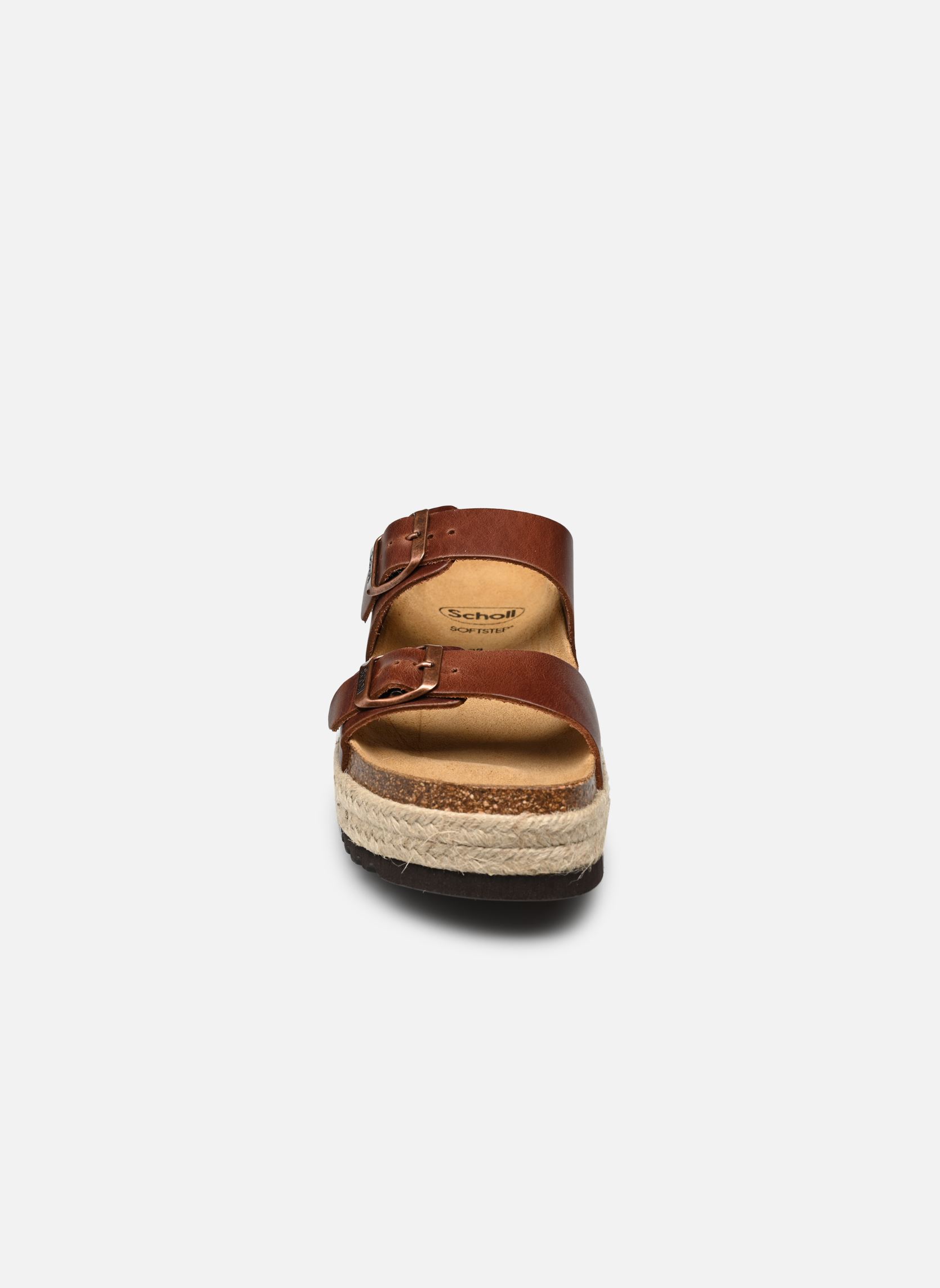 Sandales compensées et plateformes INES COLLECTION femme marron Scholl Sandales compensées et plateformes INES COLLECTION femme marron BROWN