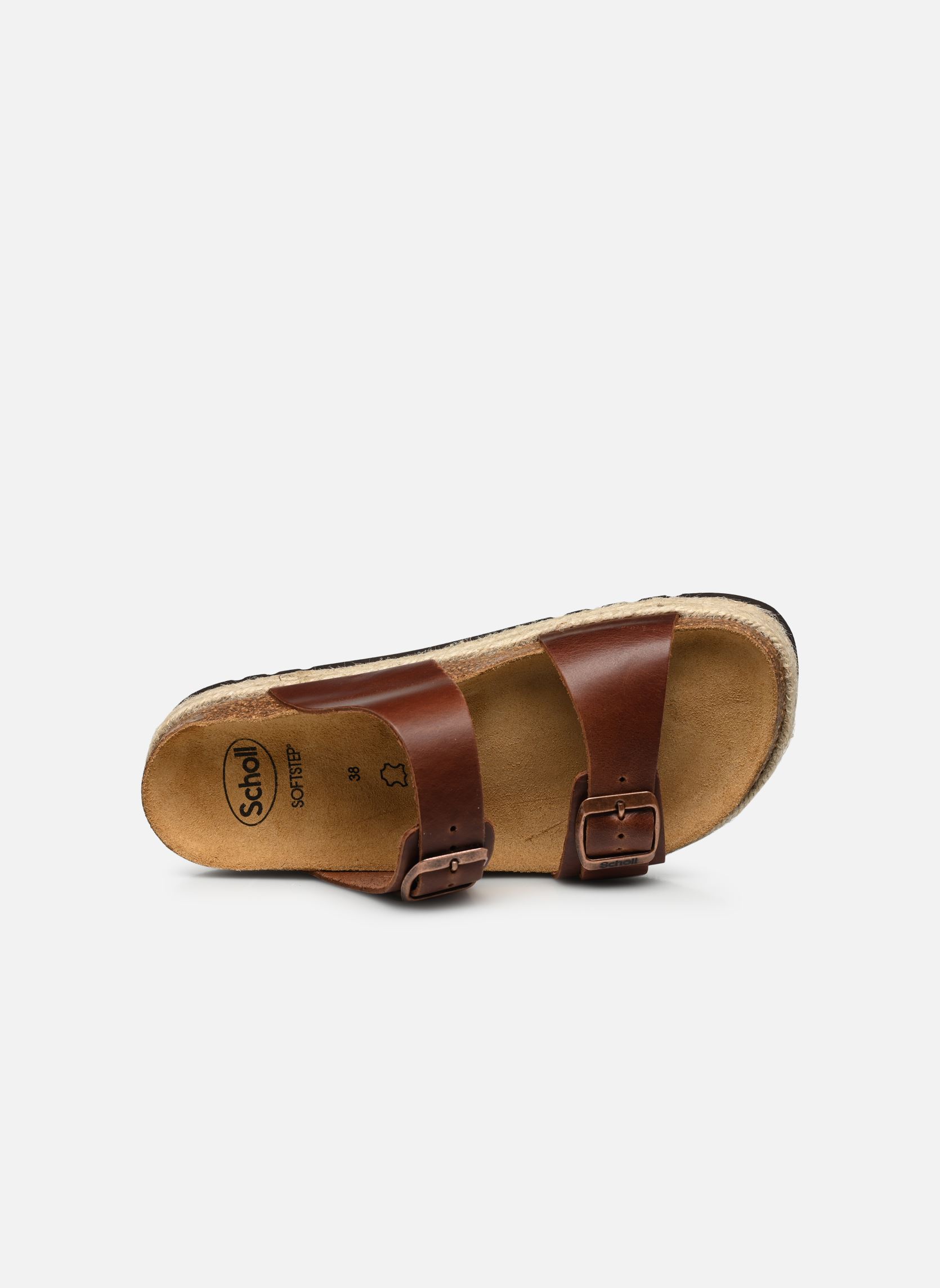 Sandales compensées et plateformes INES COLLECTION femme marron Scholl Sandales compensées et plateformes INES COLLECTION femme marron BROWN