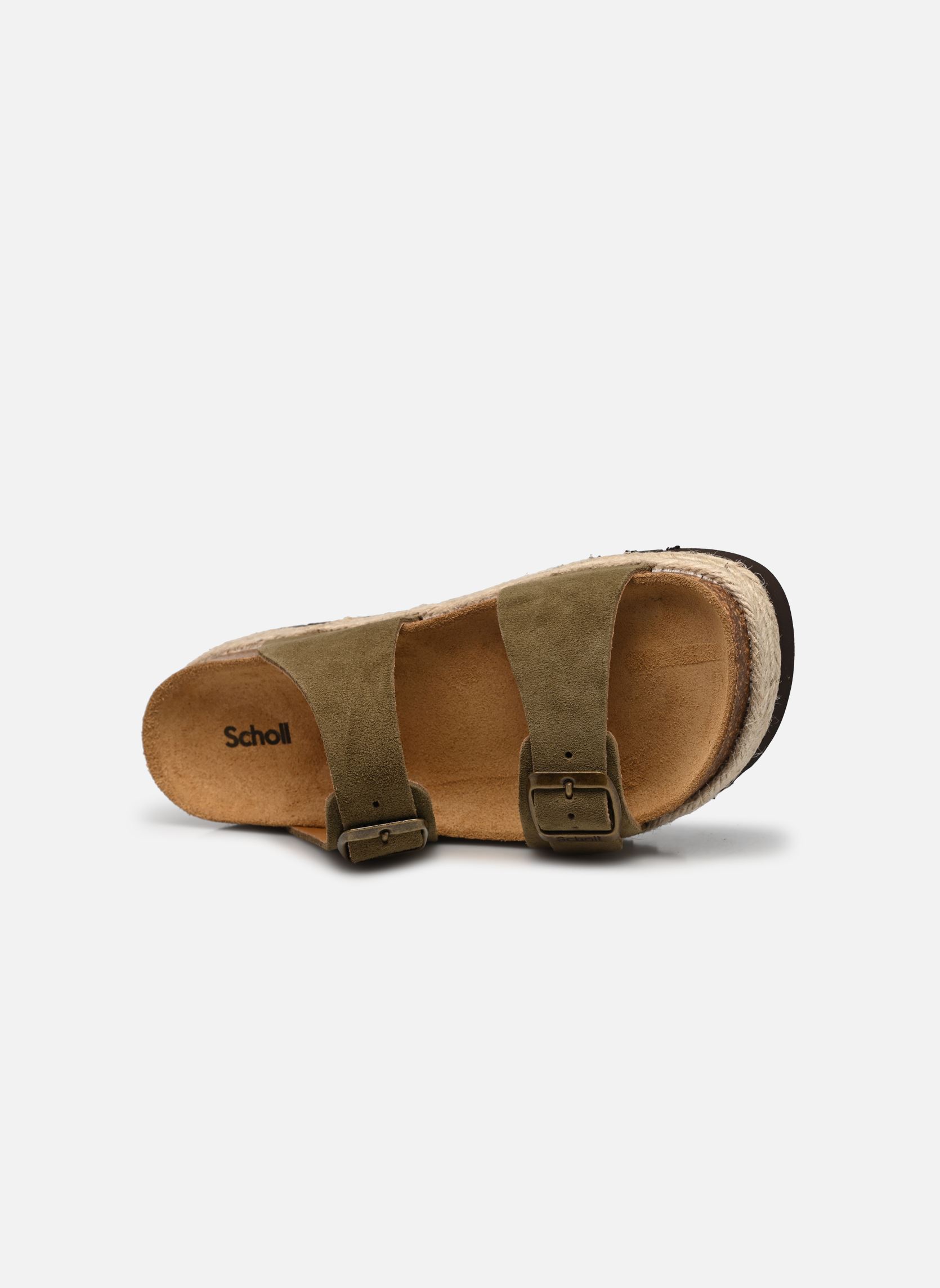 Sandales compensées et plateformes INES COLLECTION femme vert Scholl Sandales compensées et plateformes INES COLLECTION femme vert KHAKI SUEDE