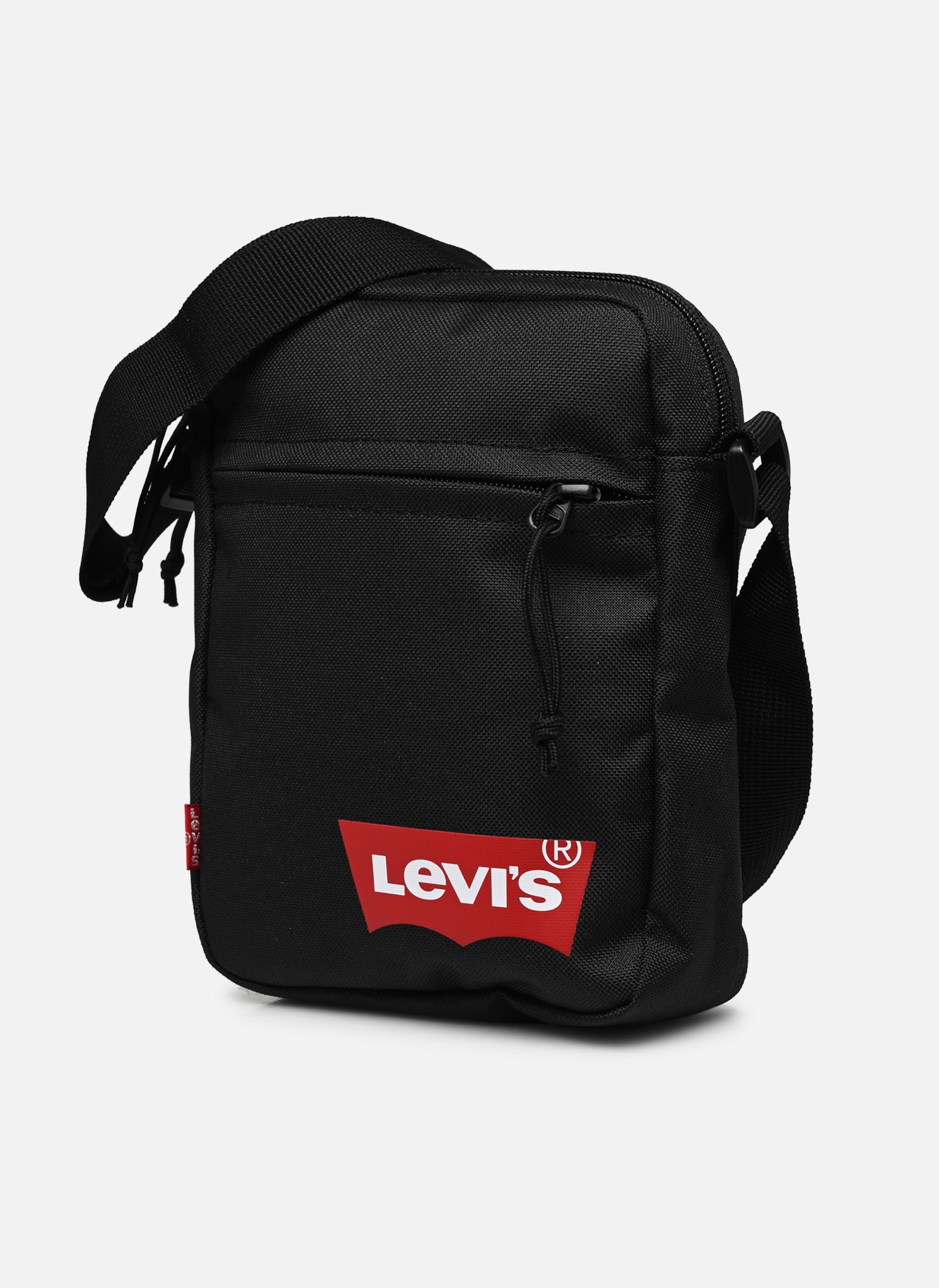 Umhängetaschen Mini Crossbody Solid (Red Batwing) herren schwarz Levi's Umhängetaschen Mini Crossbody Solid (Red Batwing) herren schwarz Regular Black