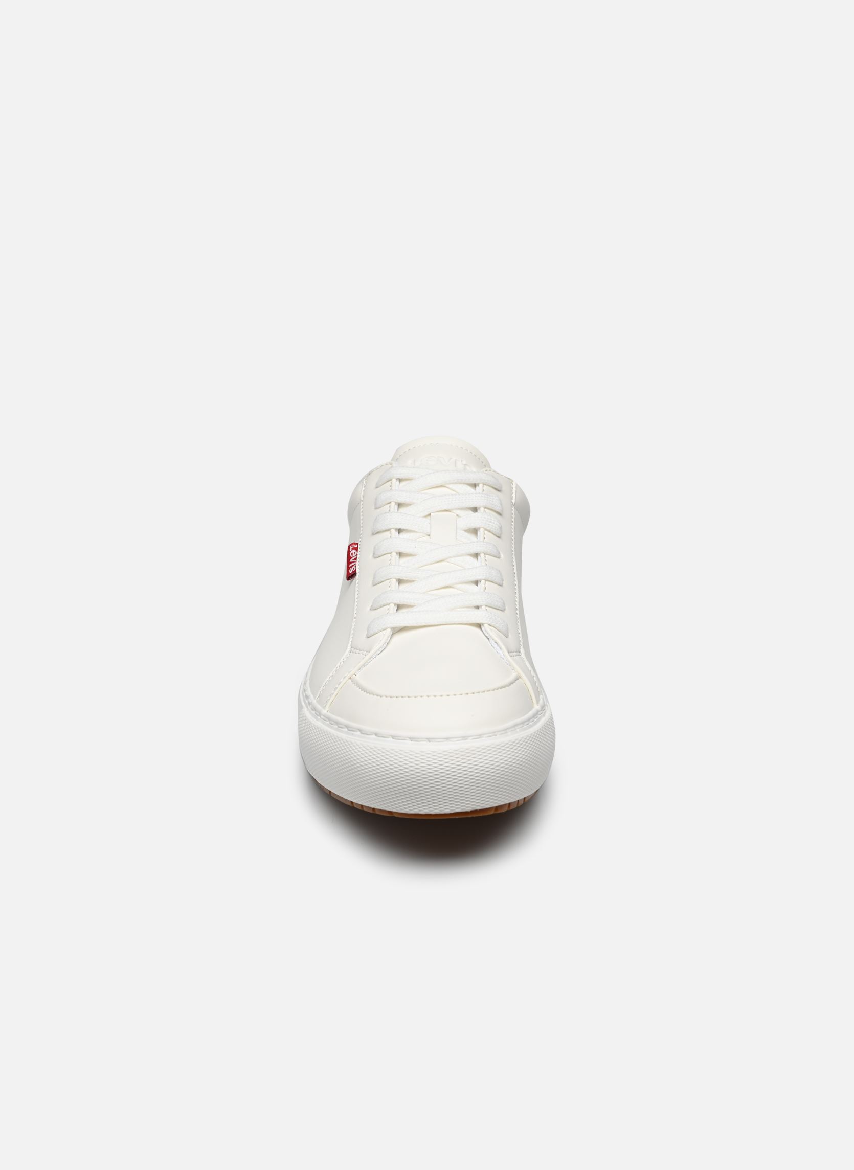 Baskets basses WOODWARD RUGGED LOW homme blanc Levi's Baskets basses WOODWARD RUGGED LOW homme blanc BRILLIANT WHITE