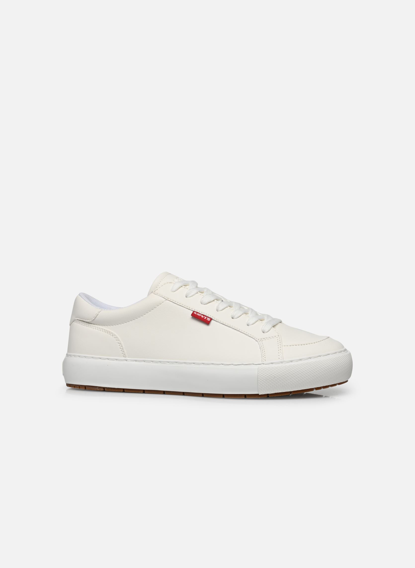 Baskets basses WOODWARD RUGGED LOW homme blanc Levi's Baskets basses WOODWARD RUGGED LOW homme blanc BRILLIANT WHITE