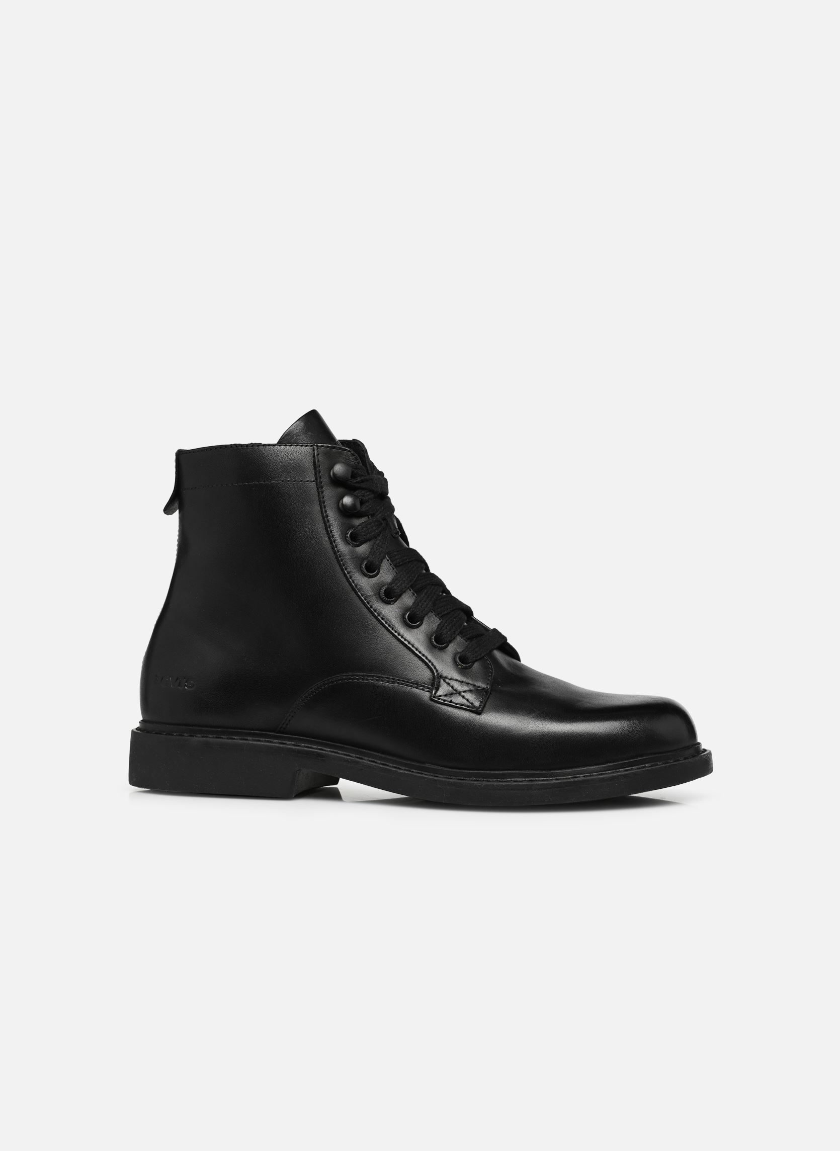 Geschnürte Stiefeletten AMOS herren schwarz Levi's Geschnürte Stiefeletten AMOS herren schwarz FULL BLACK
