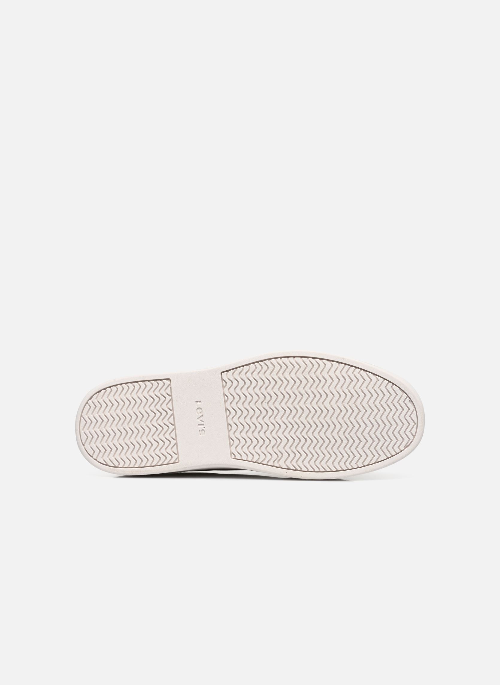 Levi's Baskets GIBBS (Blanc) Baskets chez Sarenza (564086)