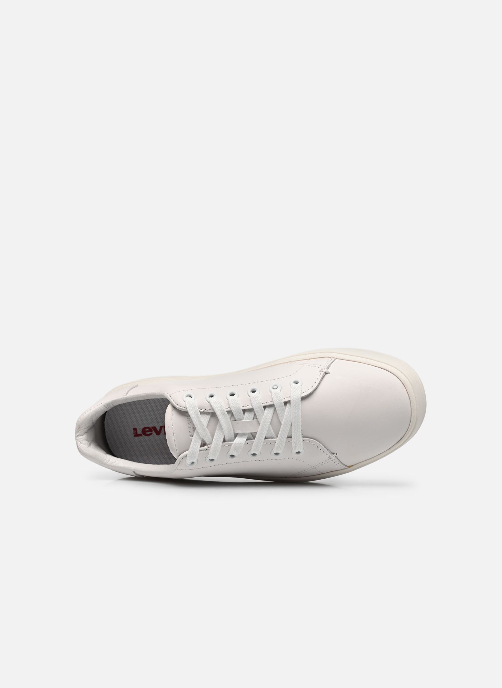 Niedrige Sneaker GIBBS herren weiß Levi's Niedrige Sneaker GIBBS herren weiß Brilliant White